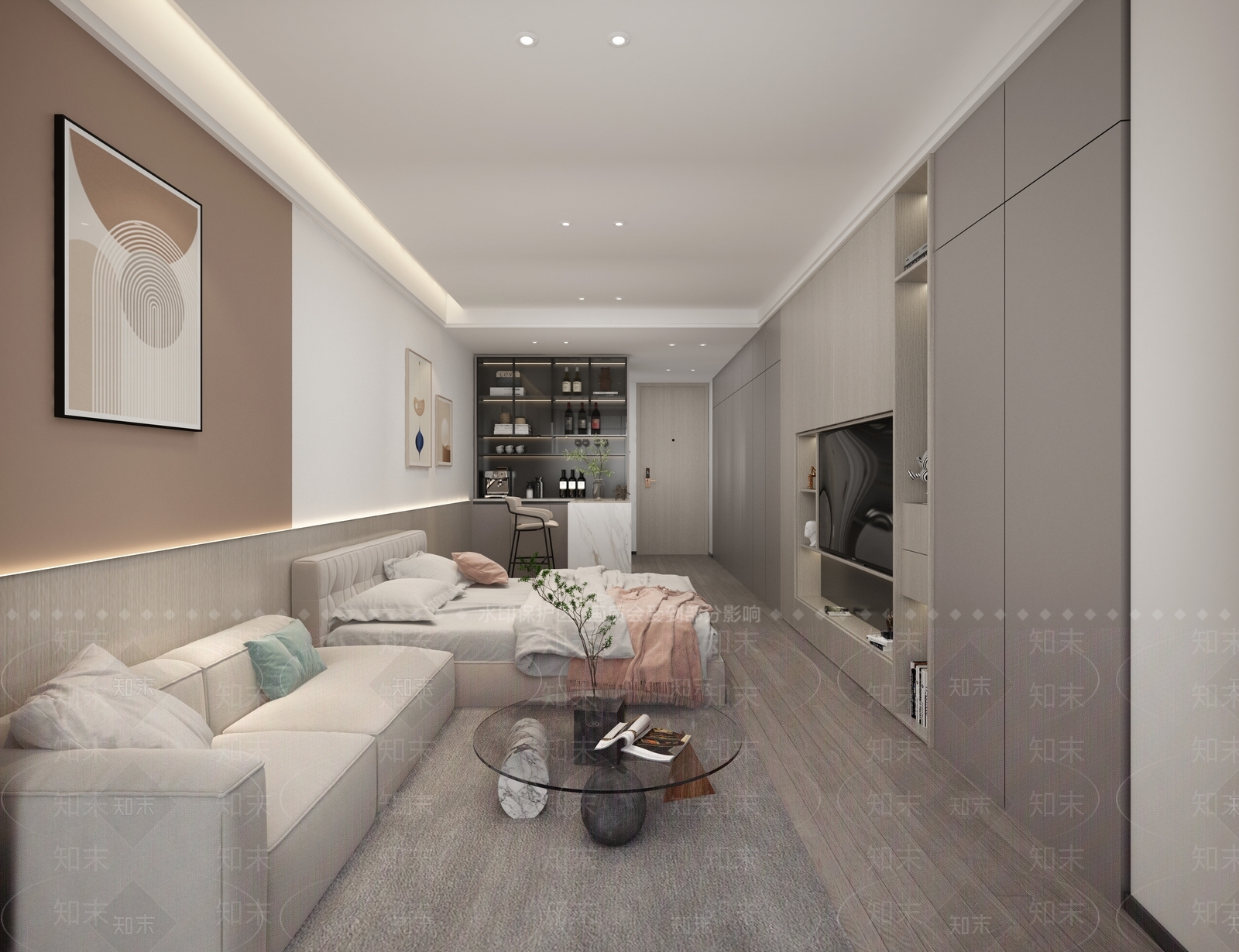 现代公寓3D模型下载【ID:1175588001】