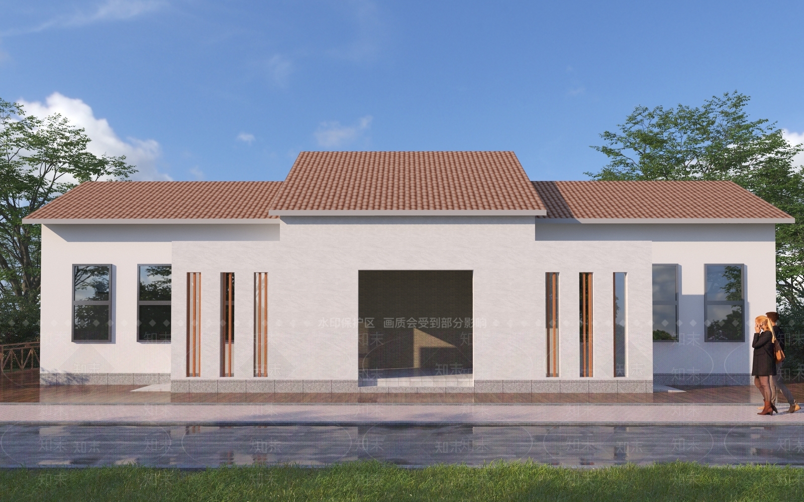 新中式公厕3D模型下载【ID:1175595205】