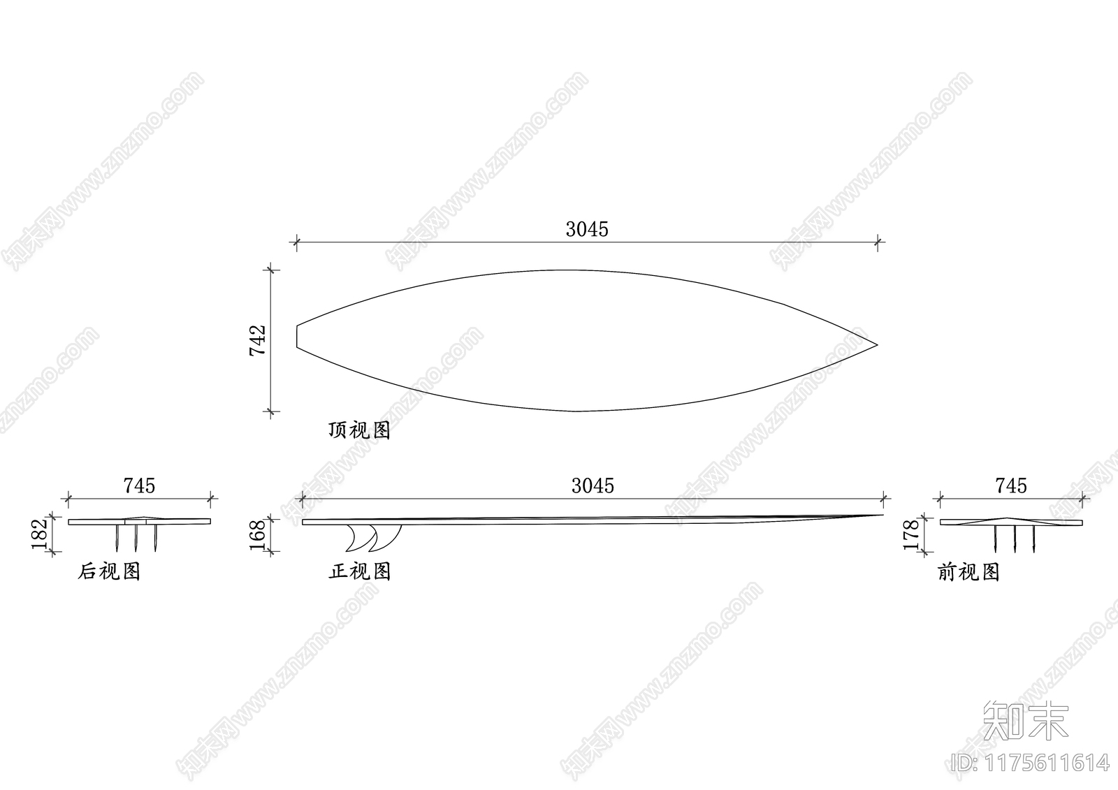 现代其他休闲娱乐空间cad施工图下载【ID:1175611614】