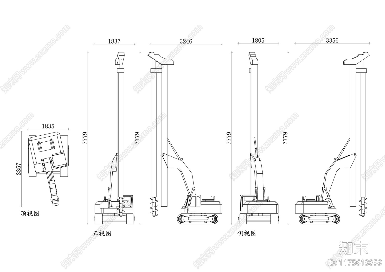 现代施工设备施工图下载【ID:1175613859】
