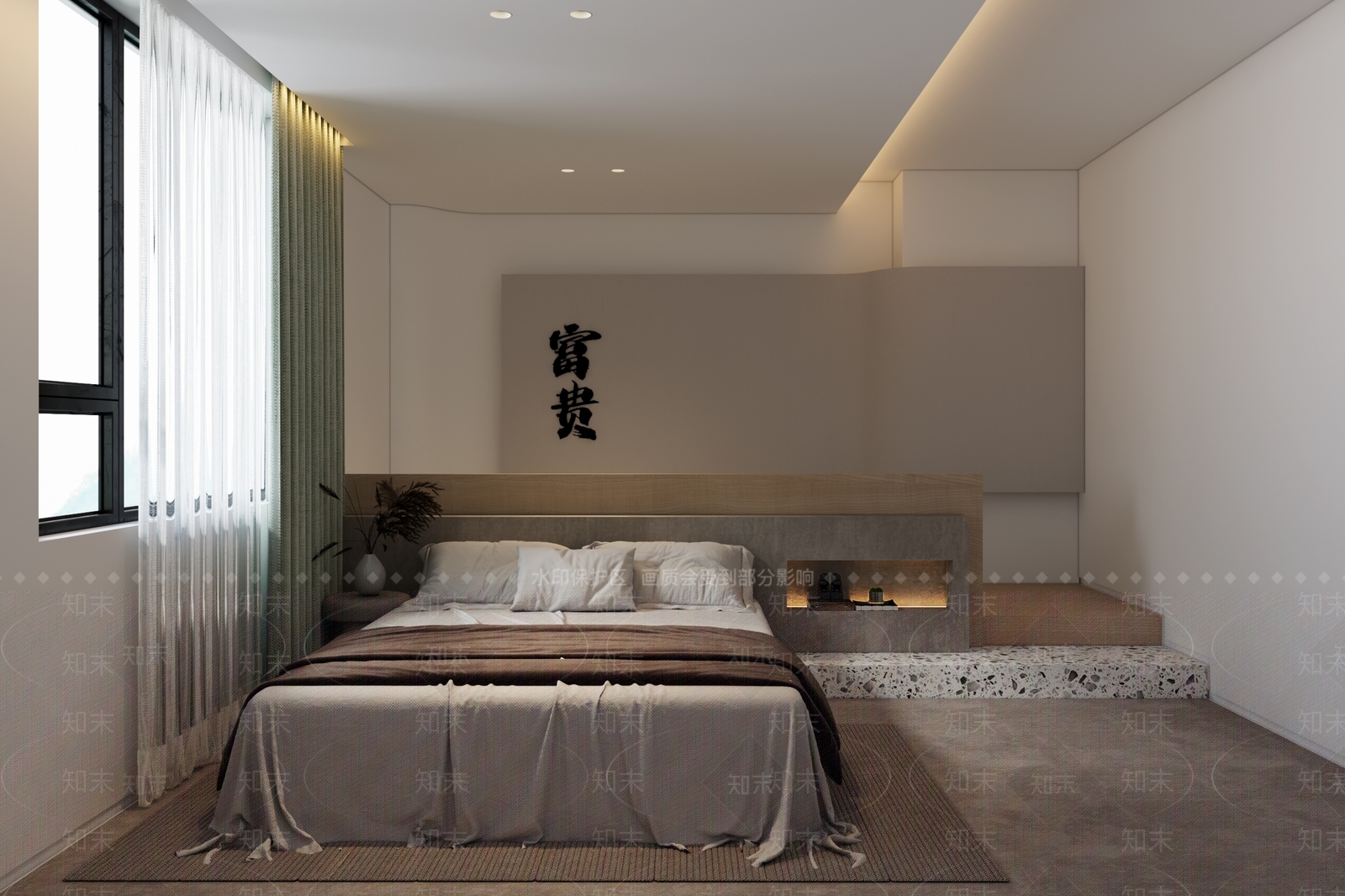 极简民宿3D模型下载【ID:1175651959】