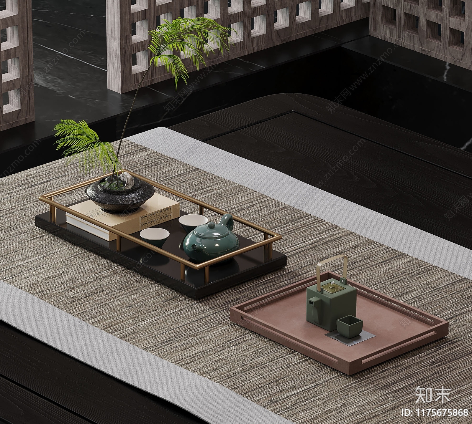 茶具3D模型下载【ID:1175675868】