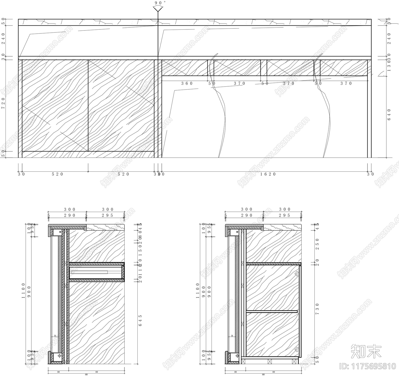 现代其他商业空间cad施工图下载【ID:1175695810】