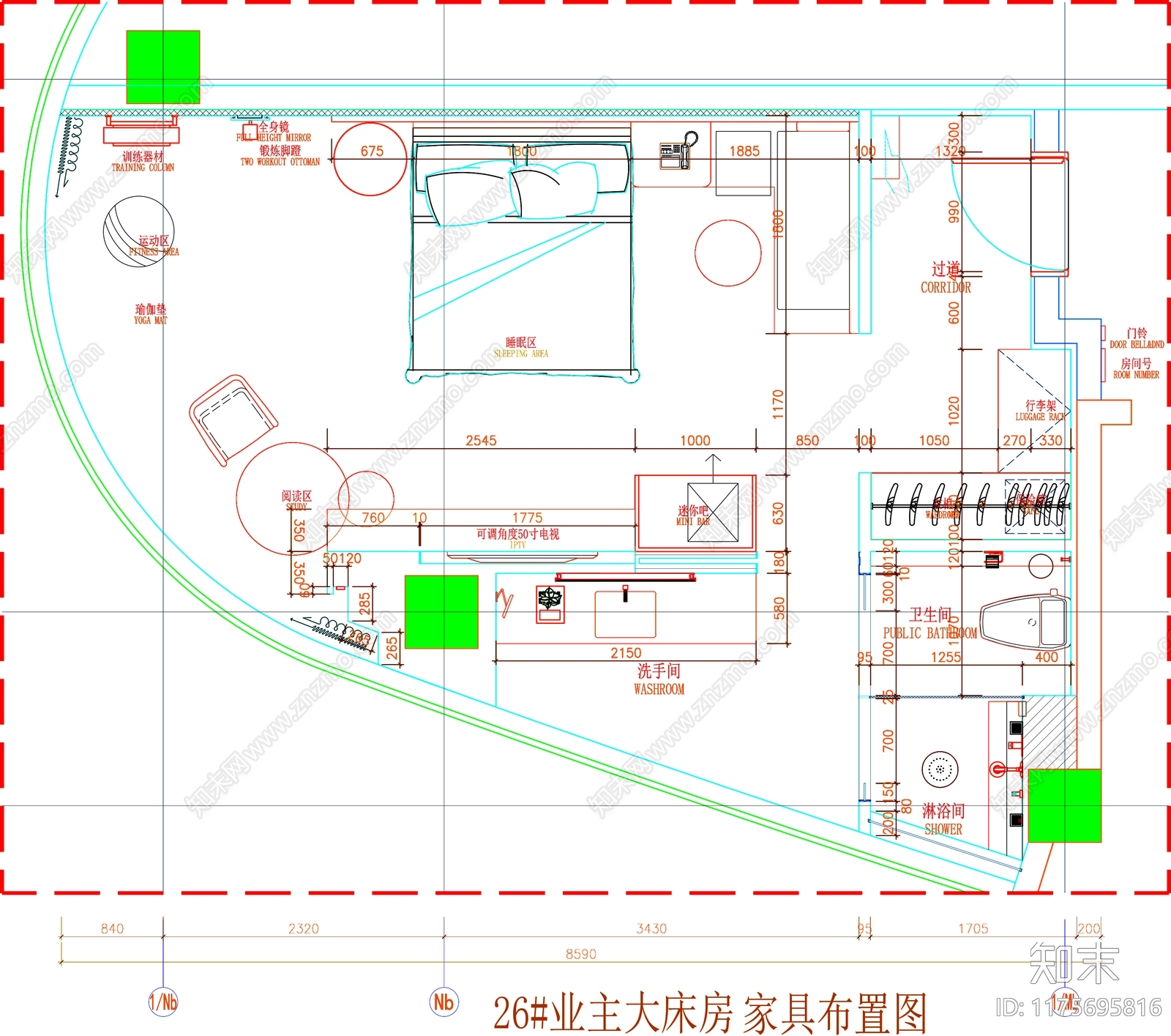 现代工装图库cad施工图下载【ID:1175695816】