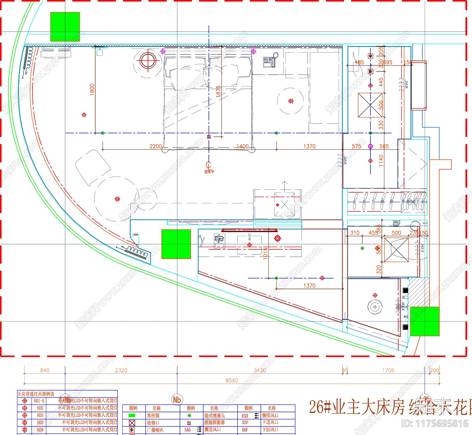 现代工装图库cad施工图下载【ID:1175695816】