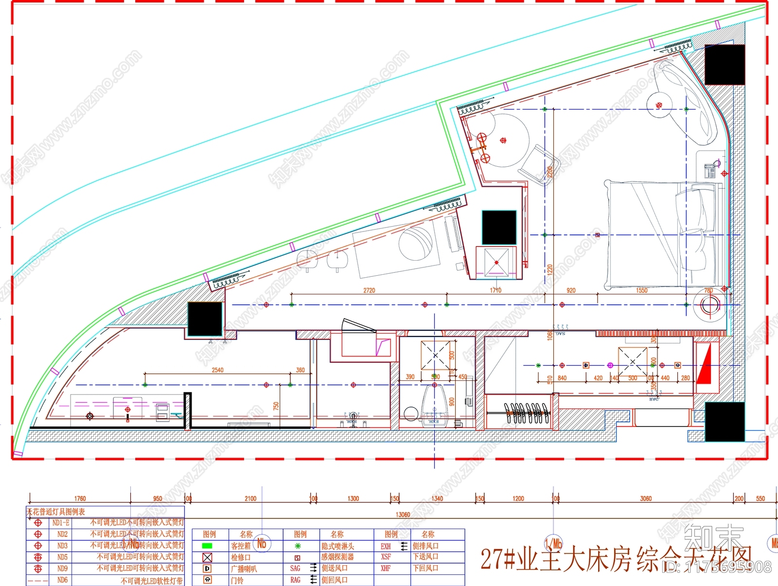 现代工装图库cad施工图下载【ID:1175695908】