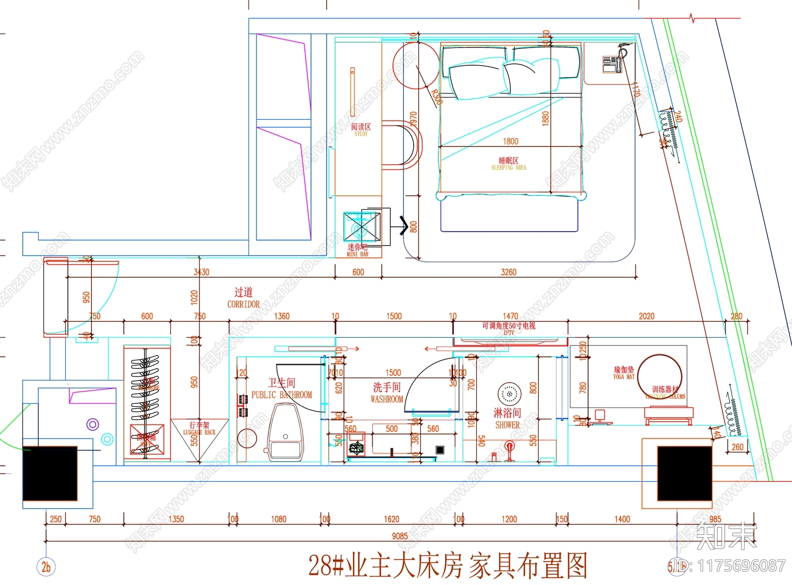 现代工装图库cad施工图下载【ID:1175696087】