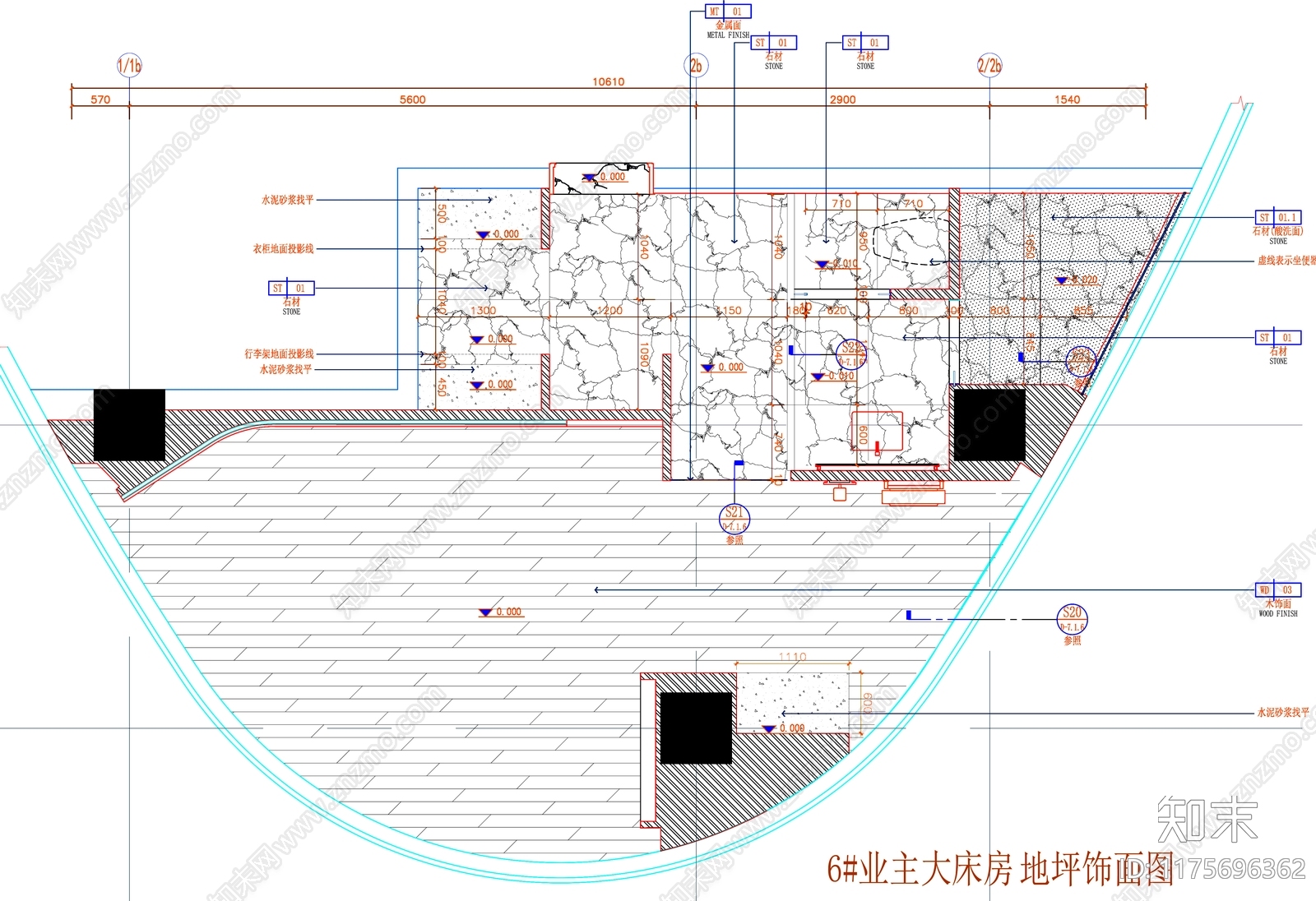 现代工装图库cad施工图下载【ID:1175696362】