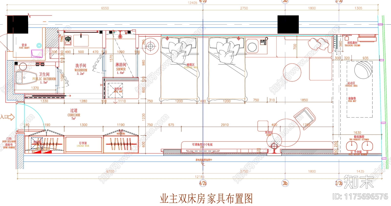 现代工装图库施工图下载【ID:1175696576】