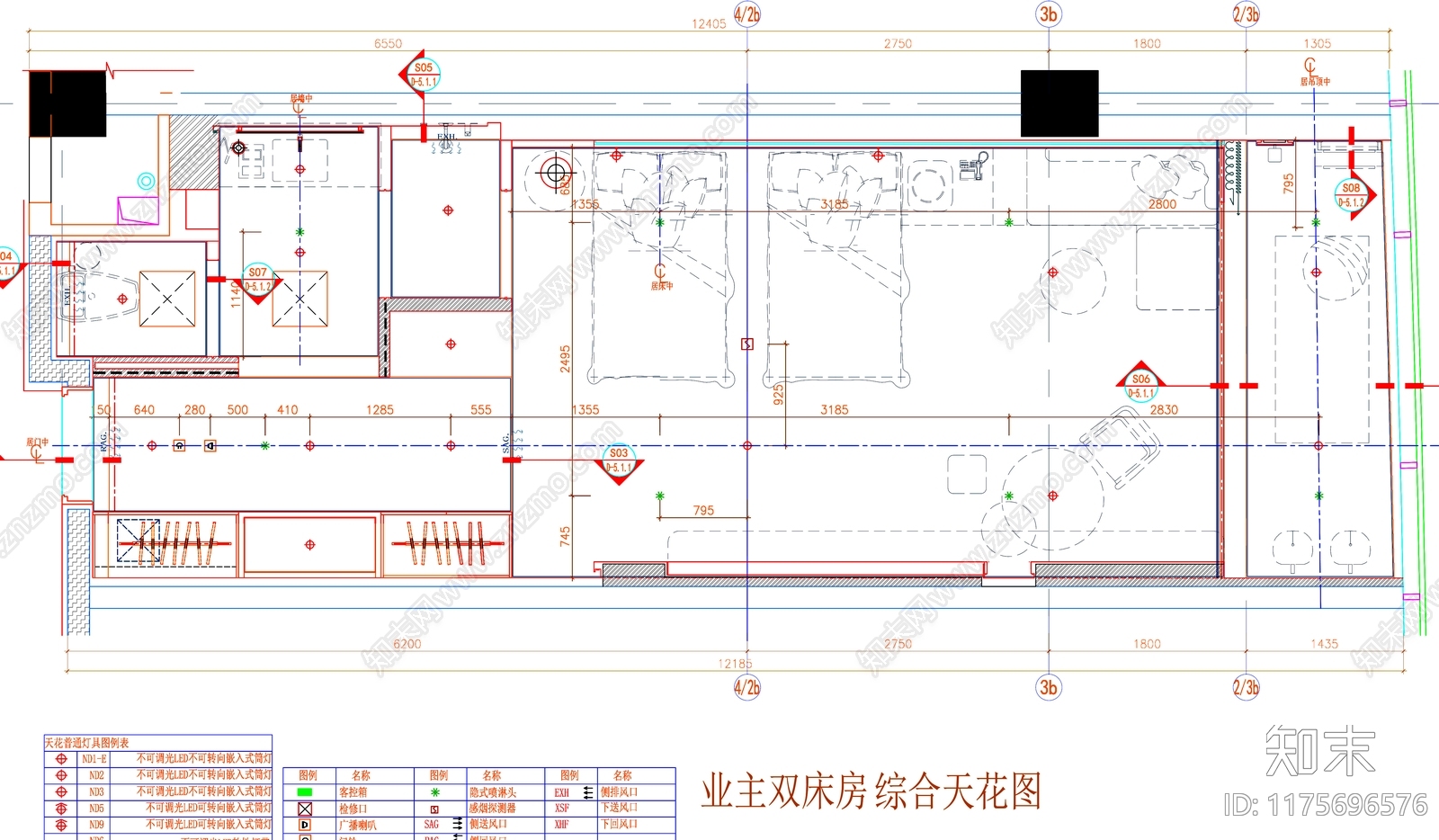 现代工装图库cad施工图下载【ID:1175696576】