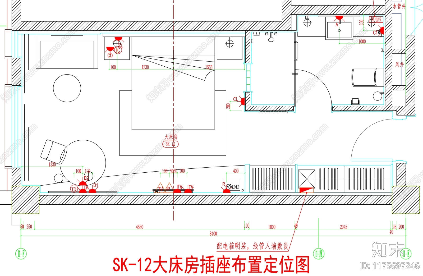 现代工装图库cad施工图下载【ID:1175697246】