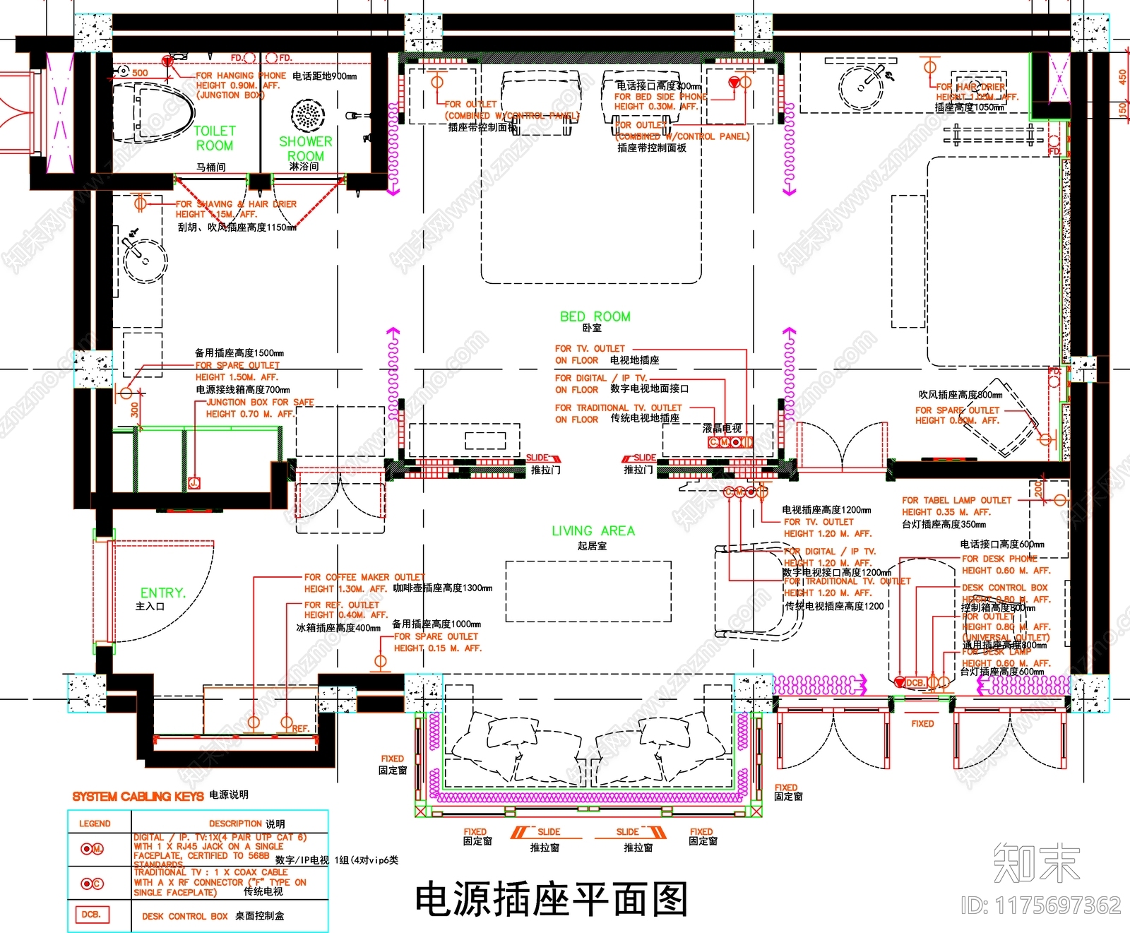 现代工装图库cad施工图下载【ID:1175697362】