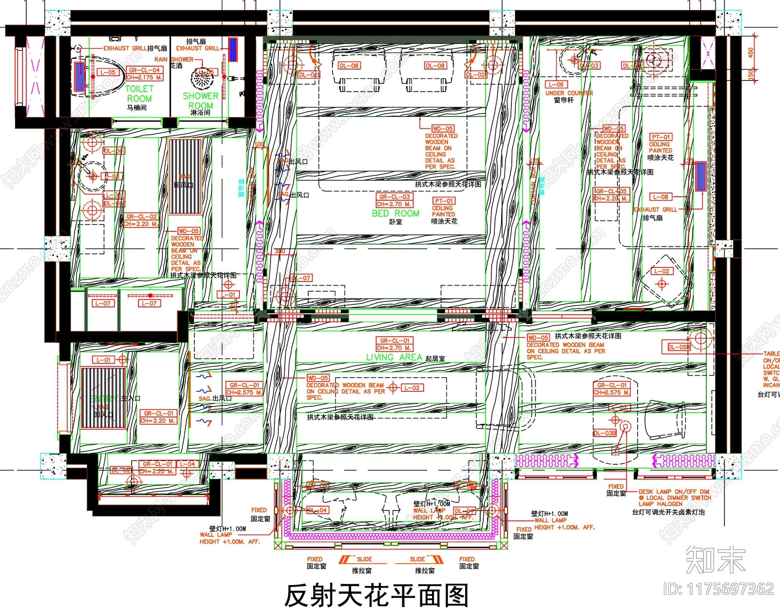 现代工装图库cad施工图下载【ID:1175697362】