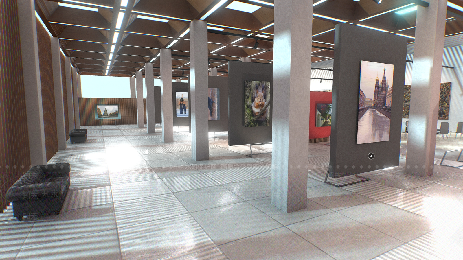 现代其他公共空间3D模型下载【ID:1175701032】