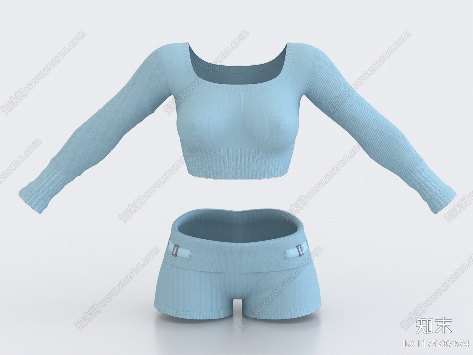 衣服3D模型下载【ID:1175707674】