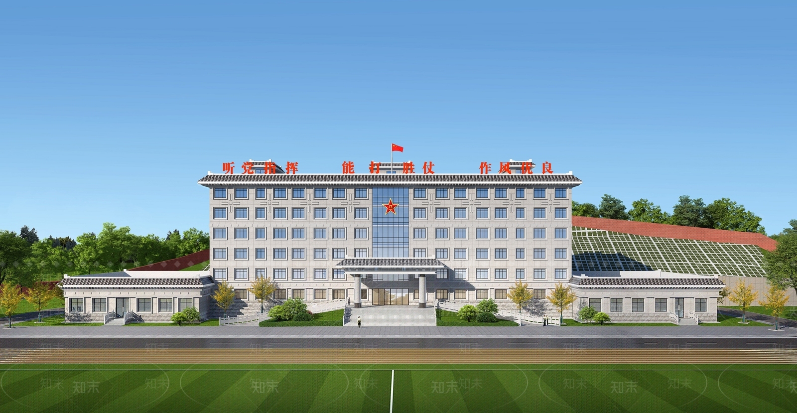 简欧中式其他公共建筑3D模型下载【ID:1175718342】