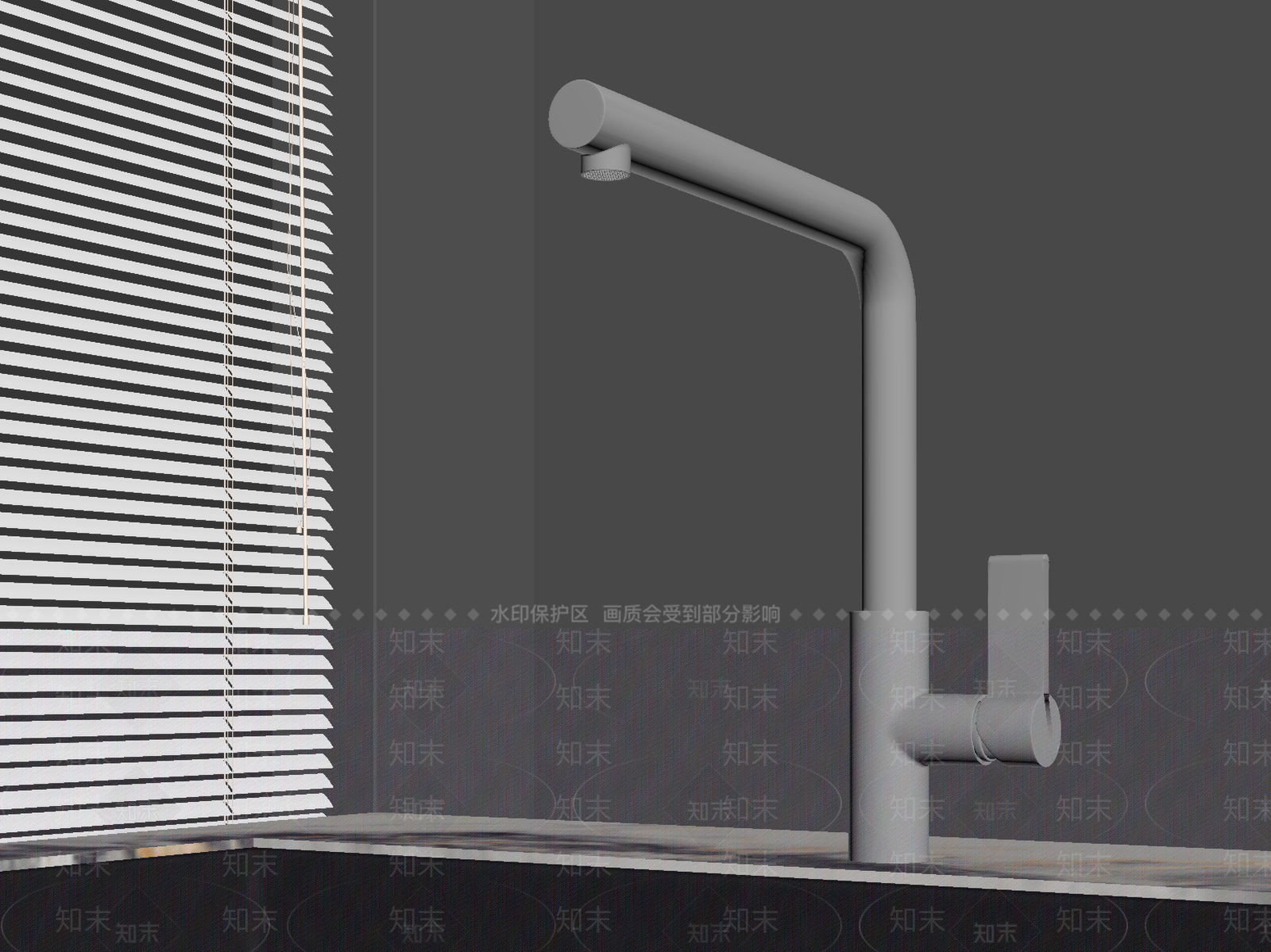 现代水龙头SU模型下载【ID:1175738326】