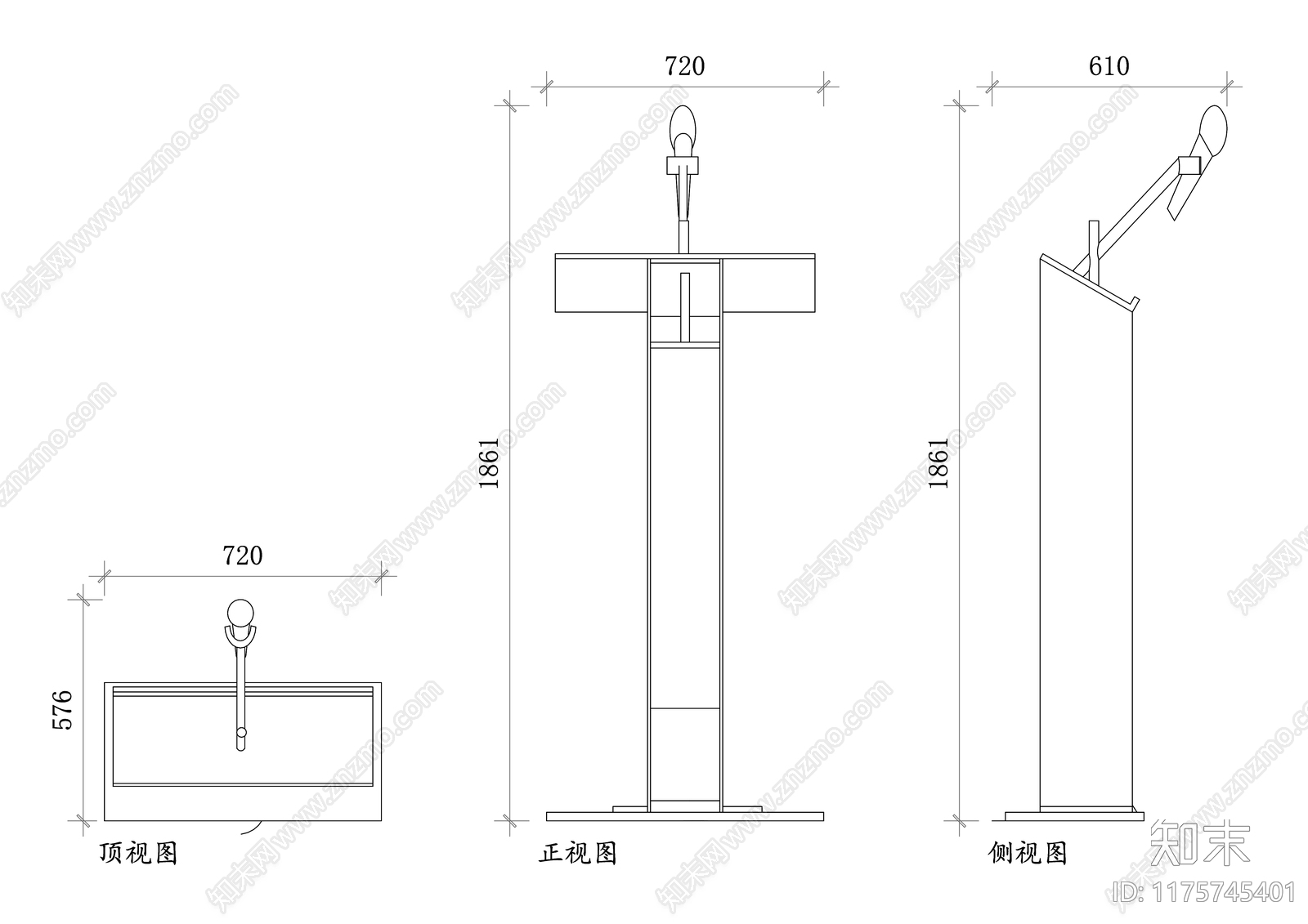 现代报告厅cad施工图下载【ID:1175745401】