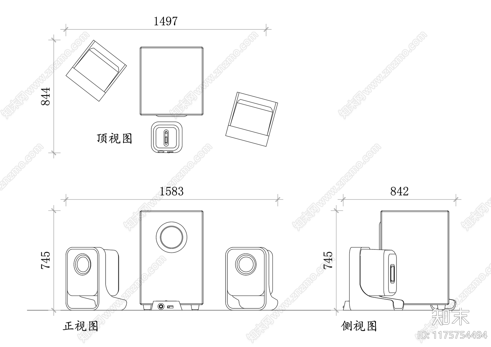 现代KTVcad施工图下载【ID:1175754494】