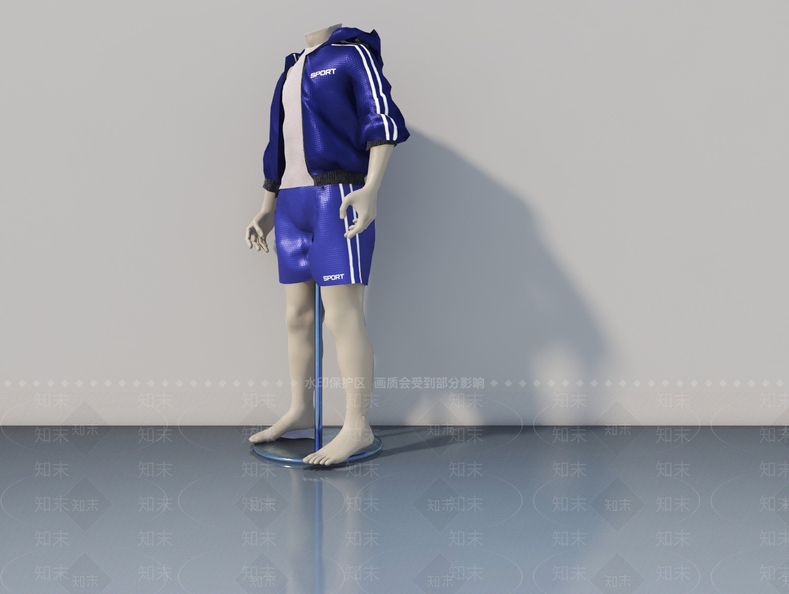现代单人沙发3D模型下载【ID:1175765840】