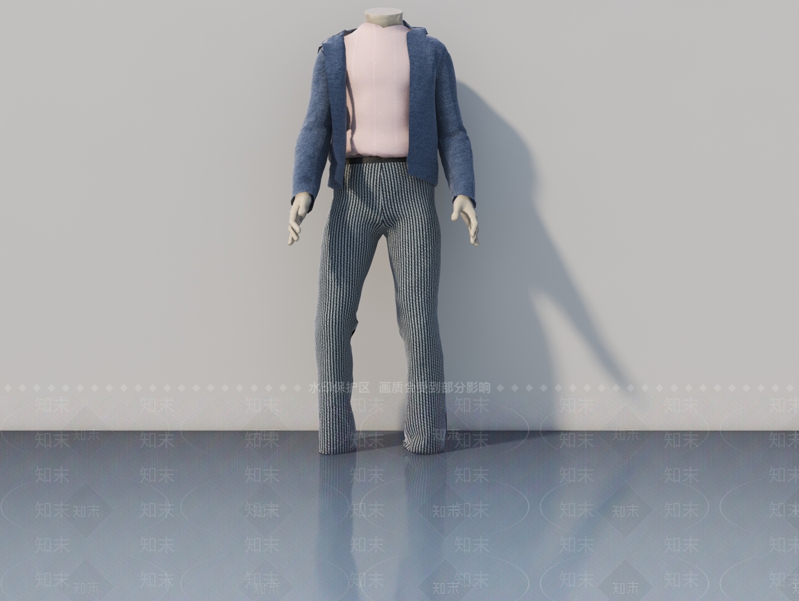 现代单人沙发3D模型下载【ID:1175765717】