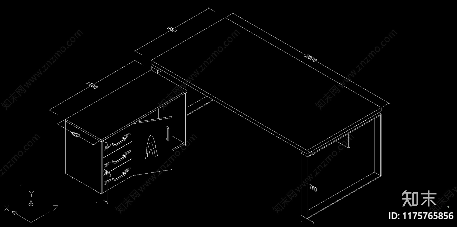 综合家具图库cad施工图下载【ID:1175765856】