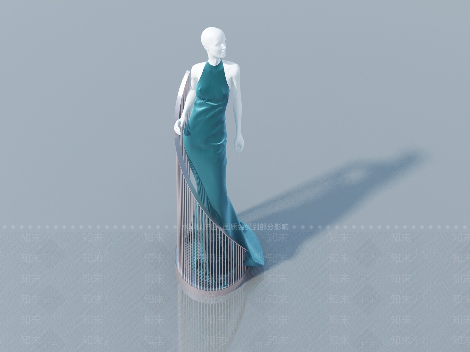 现代单人沙发3D模型下载【ID:1175772253】