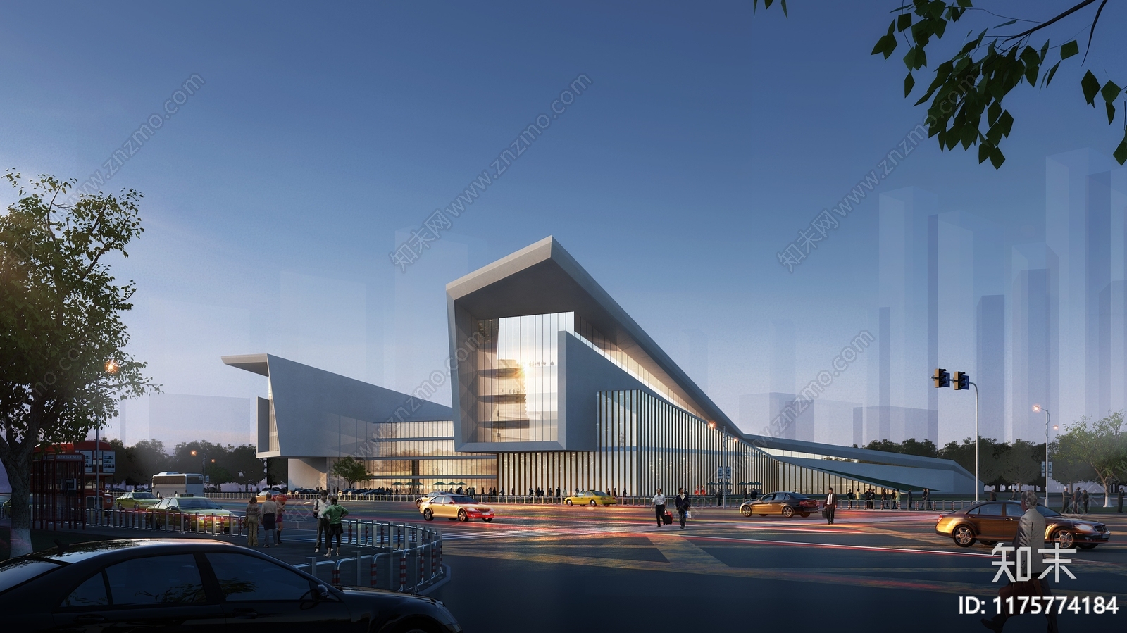现代其他公共建筑施工图下载【ID:1175774184】