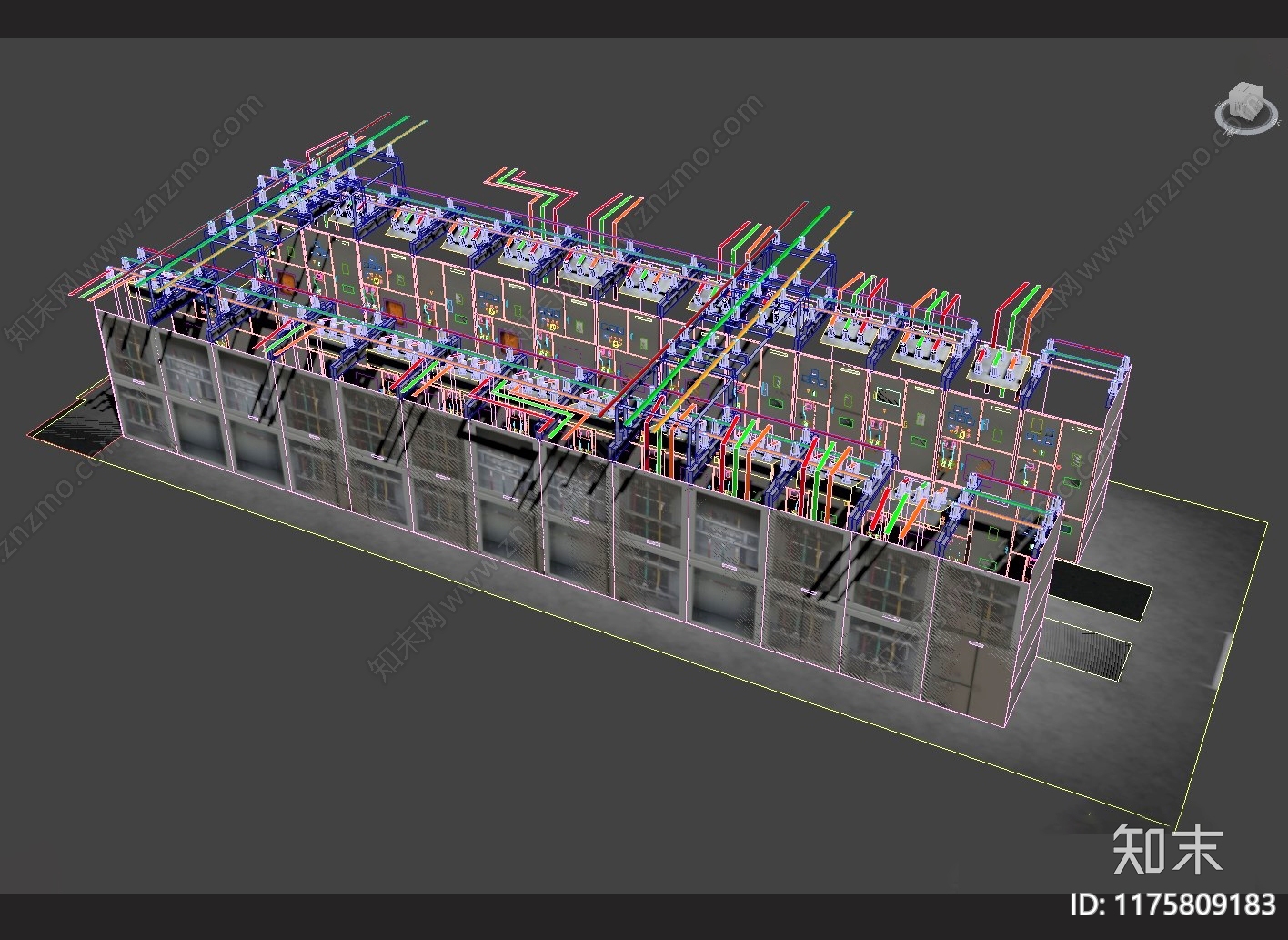 工业设备3D模型下载【ID:1175809183】