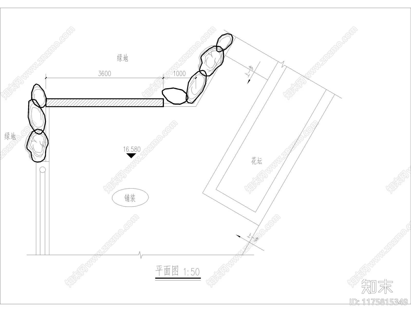 中式现代乡村景观施工图下载【ID:1175815349】