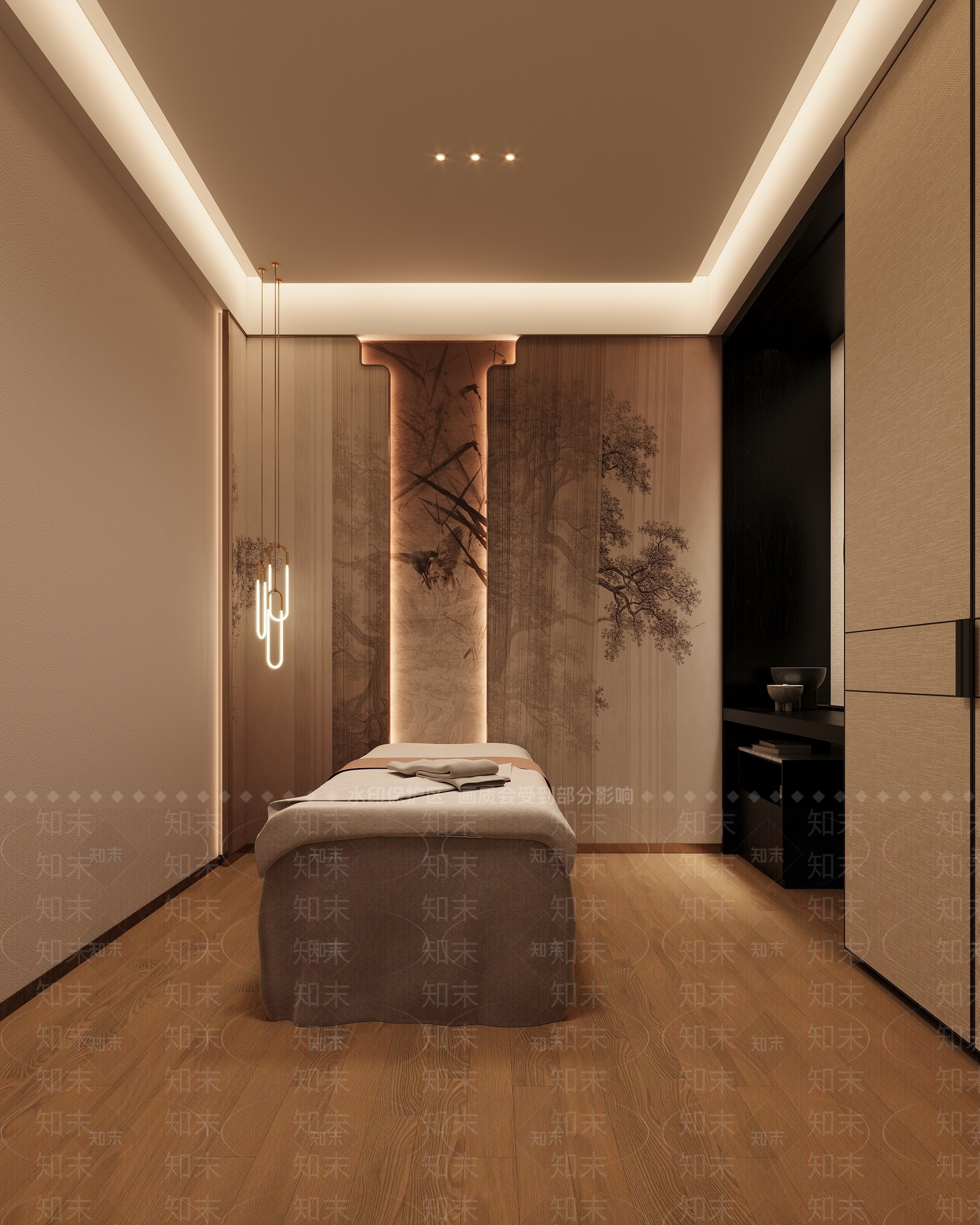 新中式美容院3D模型下载【ID:1175820247】