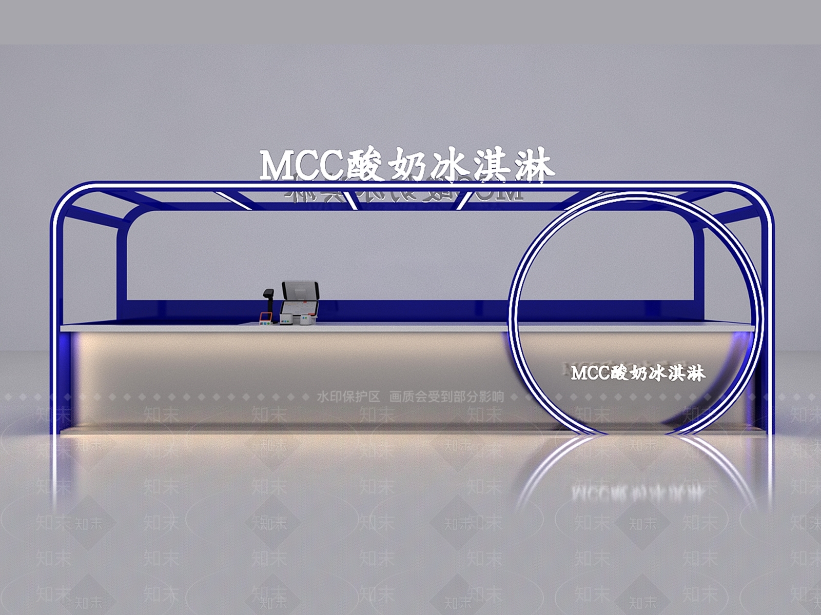 现代轻奢其他商业空间3D模型下载【ID:1175827504】