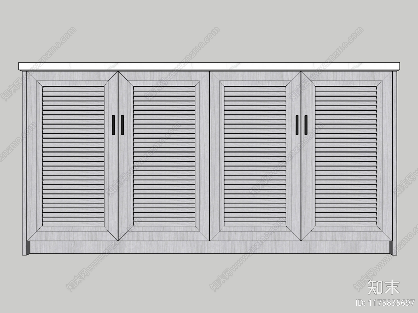 现代鞋柜SU模型下载【ID:1175835697】