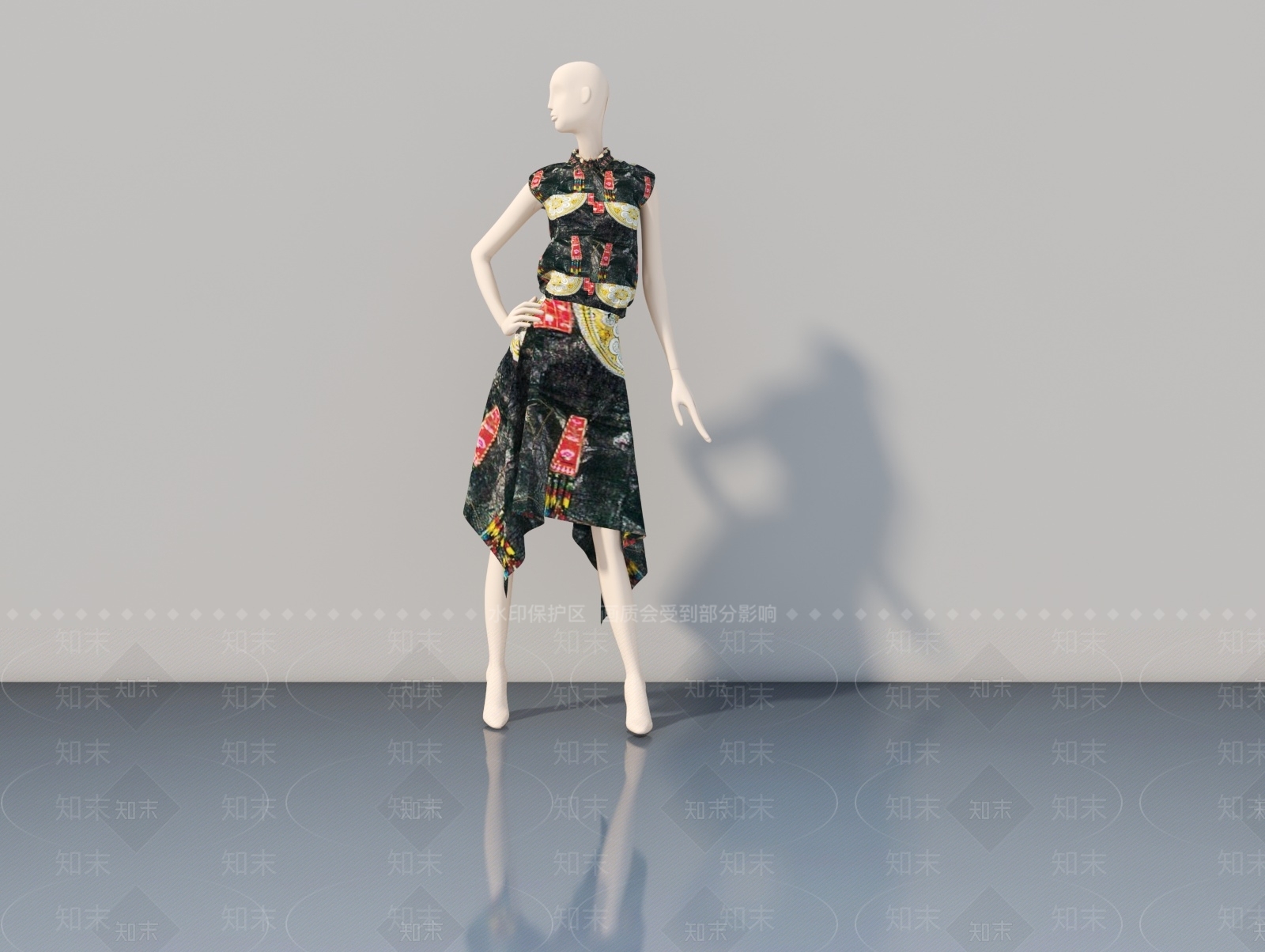 现代单人沙发3D模型下载【ID:1175852158】