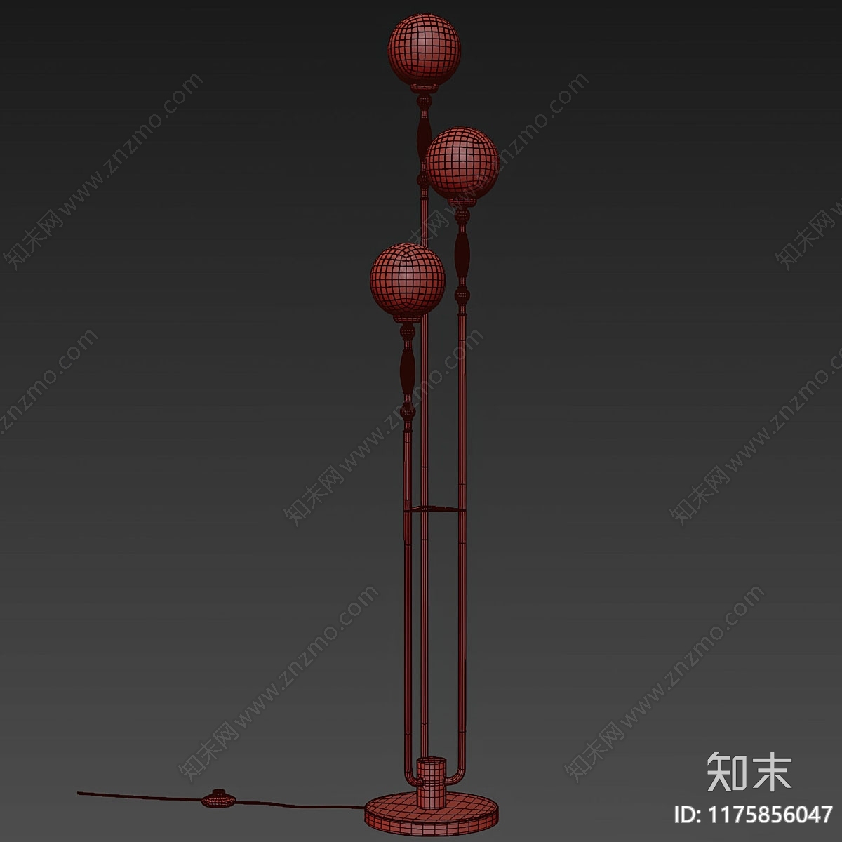 现代落地灯3D模型下载【ID:1175856047】