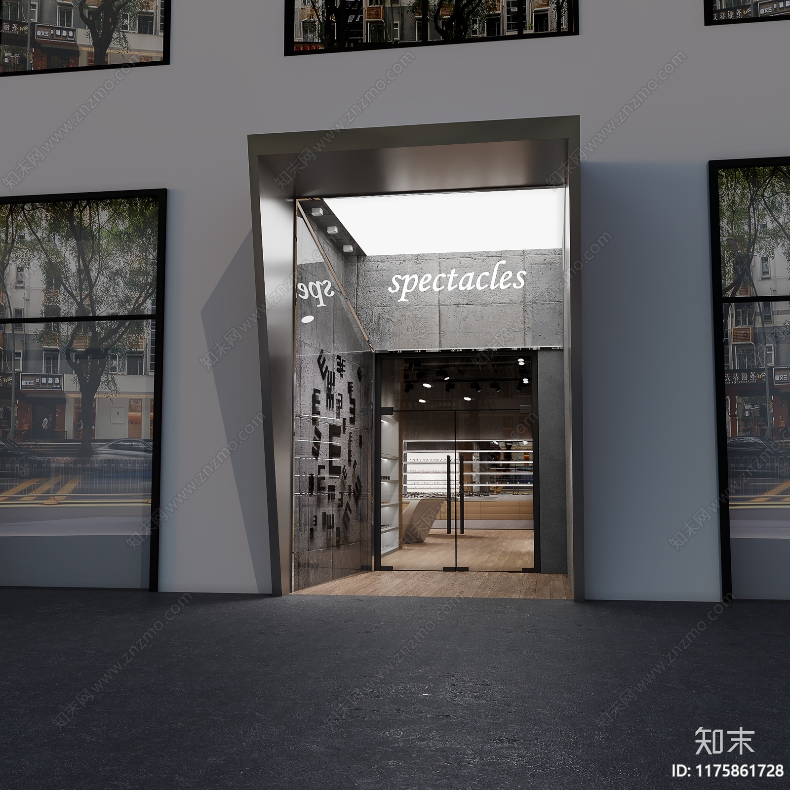 现代工业眼镜店3D模型下载【ID:1175861728】