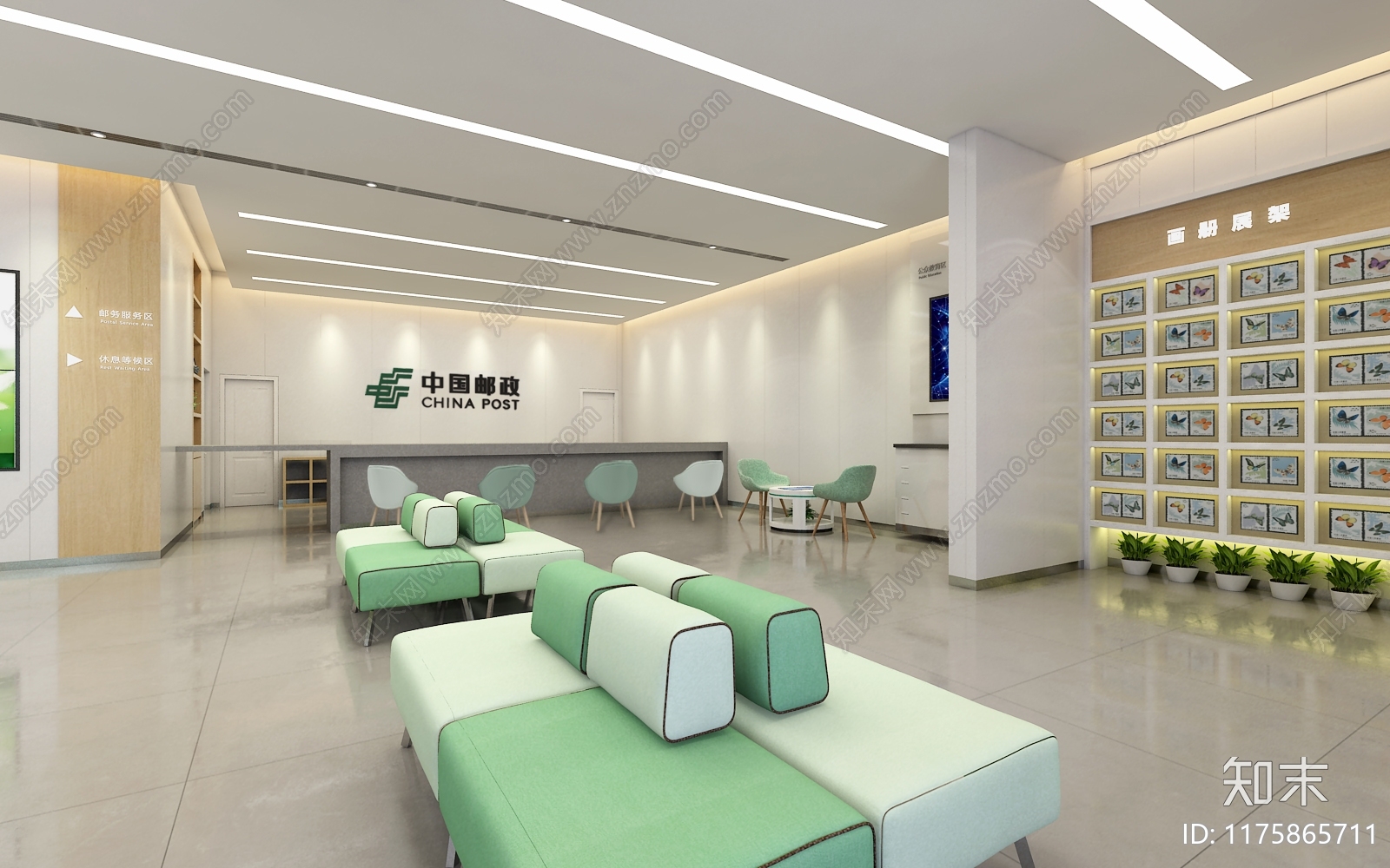 现代其他工装空间cad施工图下载【ID:1175865711】
