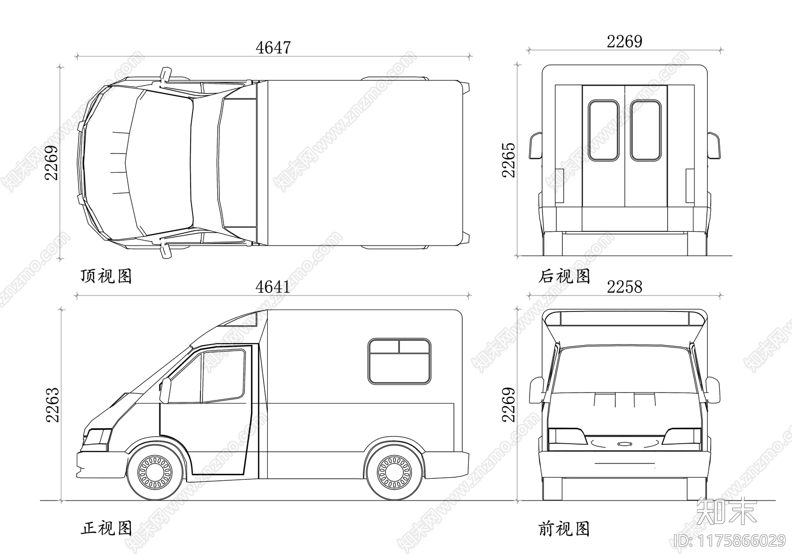 现代交通工具图库施工图下载【ID:1175866029】