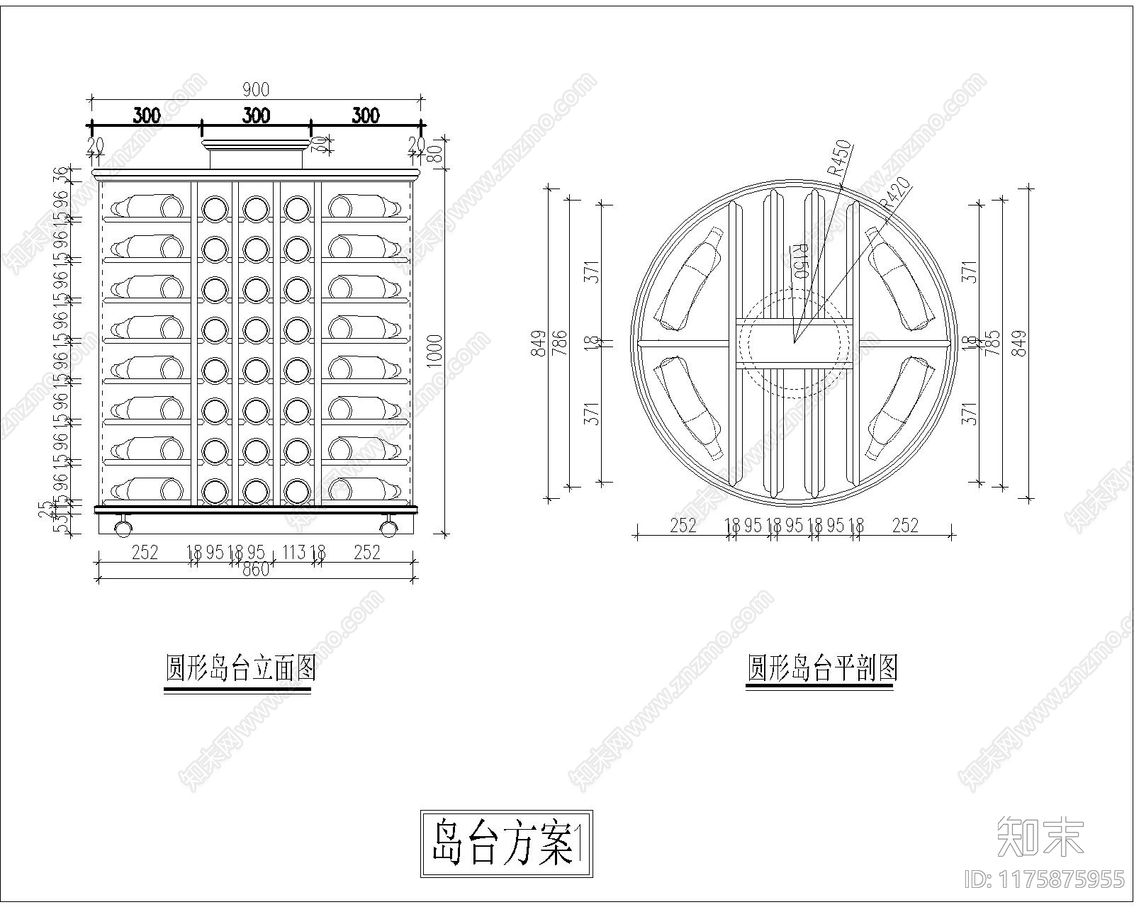 欧式综合家具图库cad施工图下载【ID:1175875955】