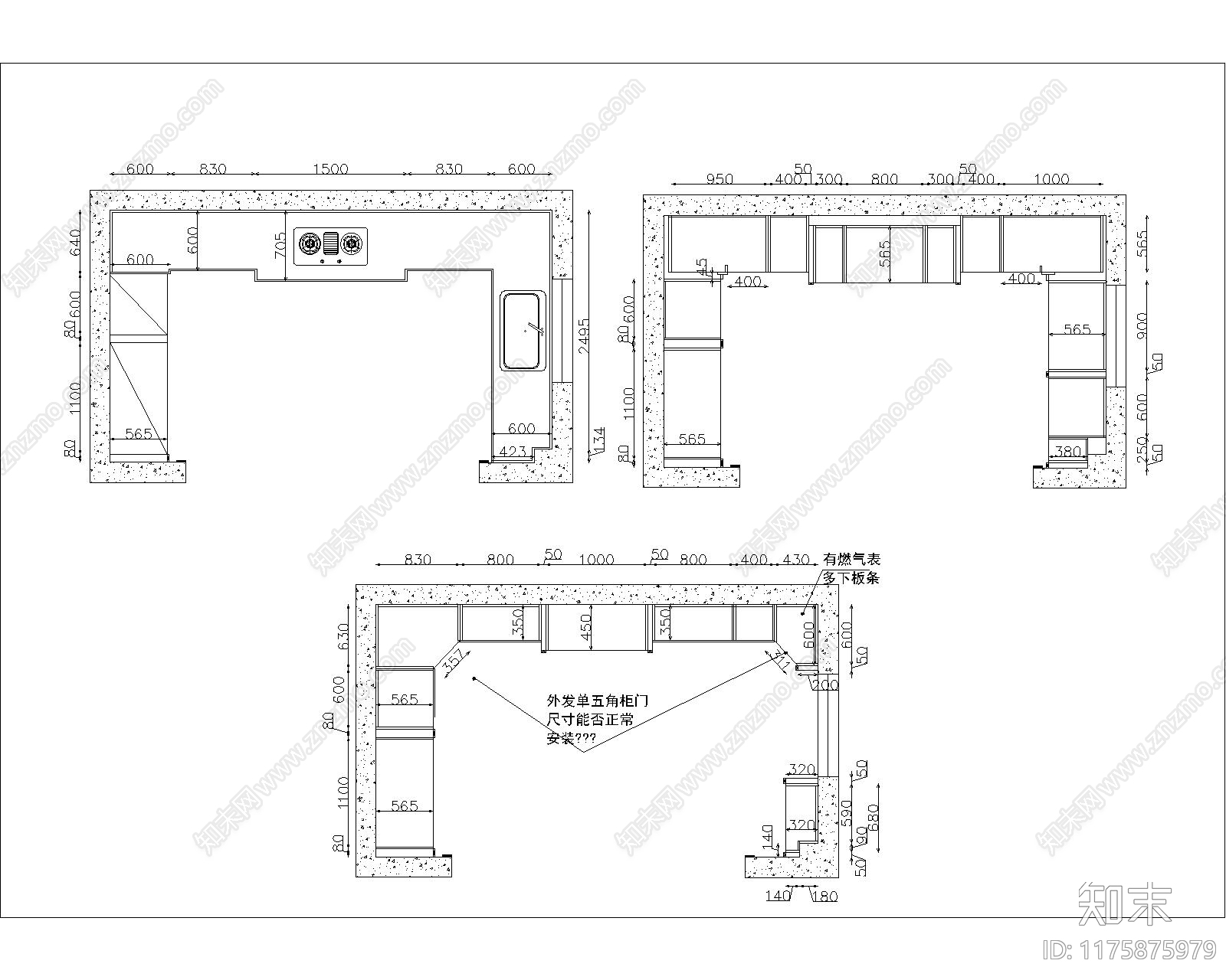 美式综合家具图库cad施工图下载【ID:1175875979】