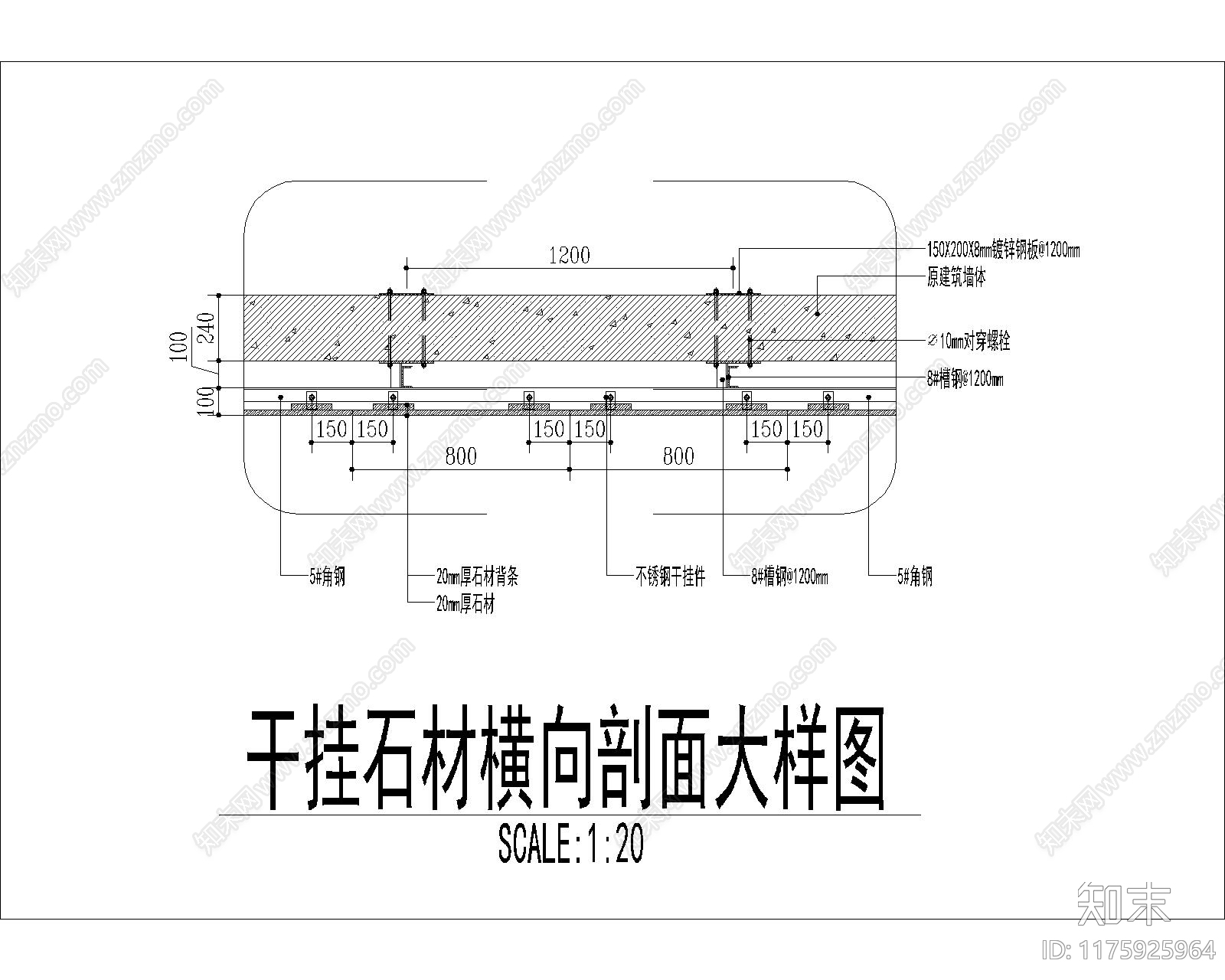 立面图施工图下载【ID:1175925964】