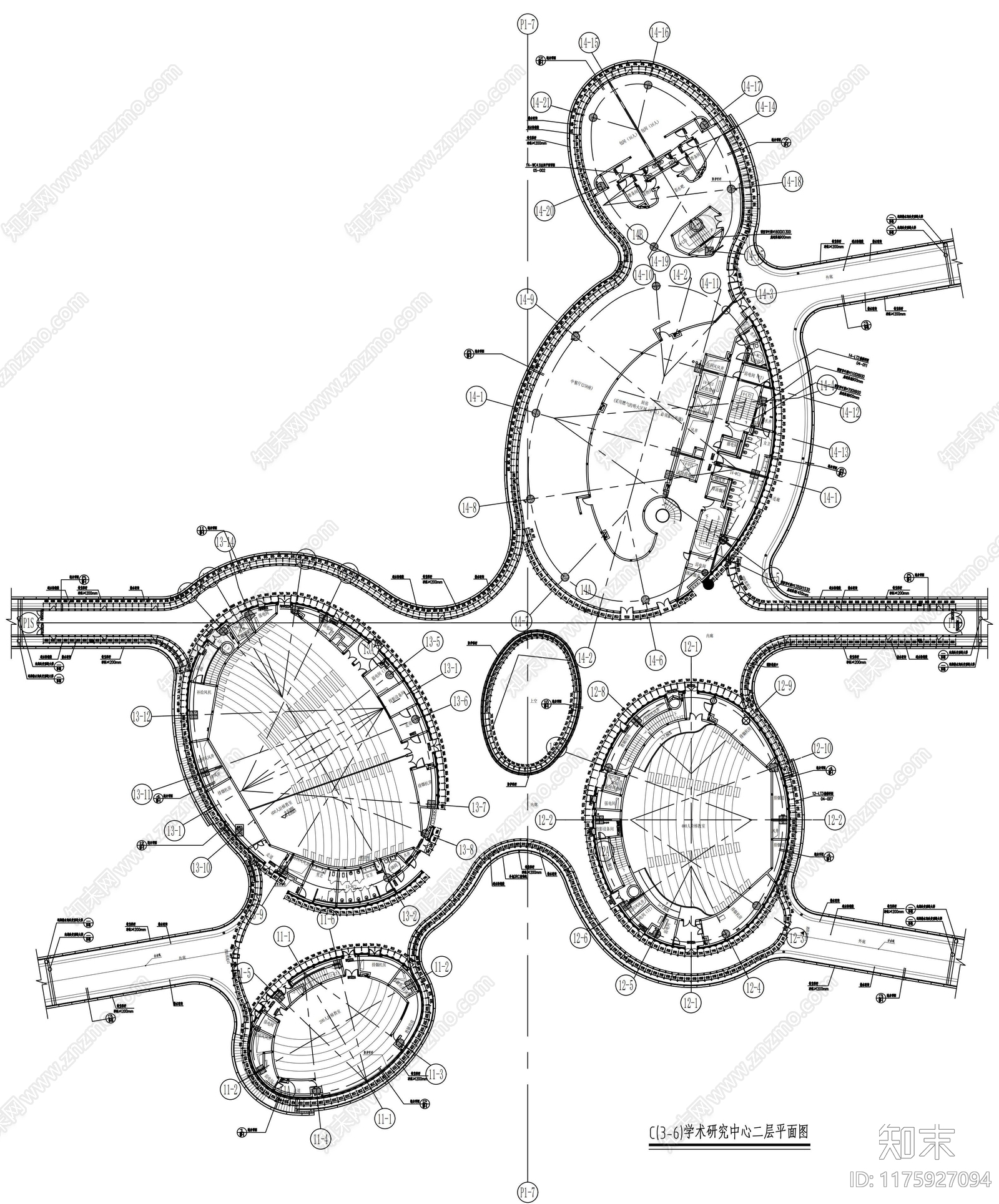 幕墙结构施工图下载【ID:1175927094】