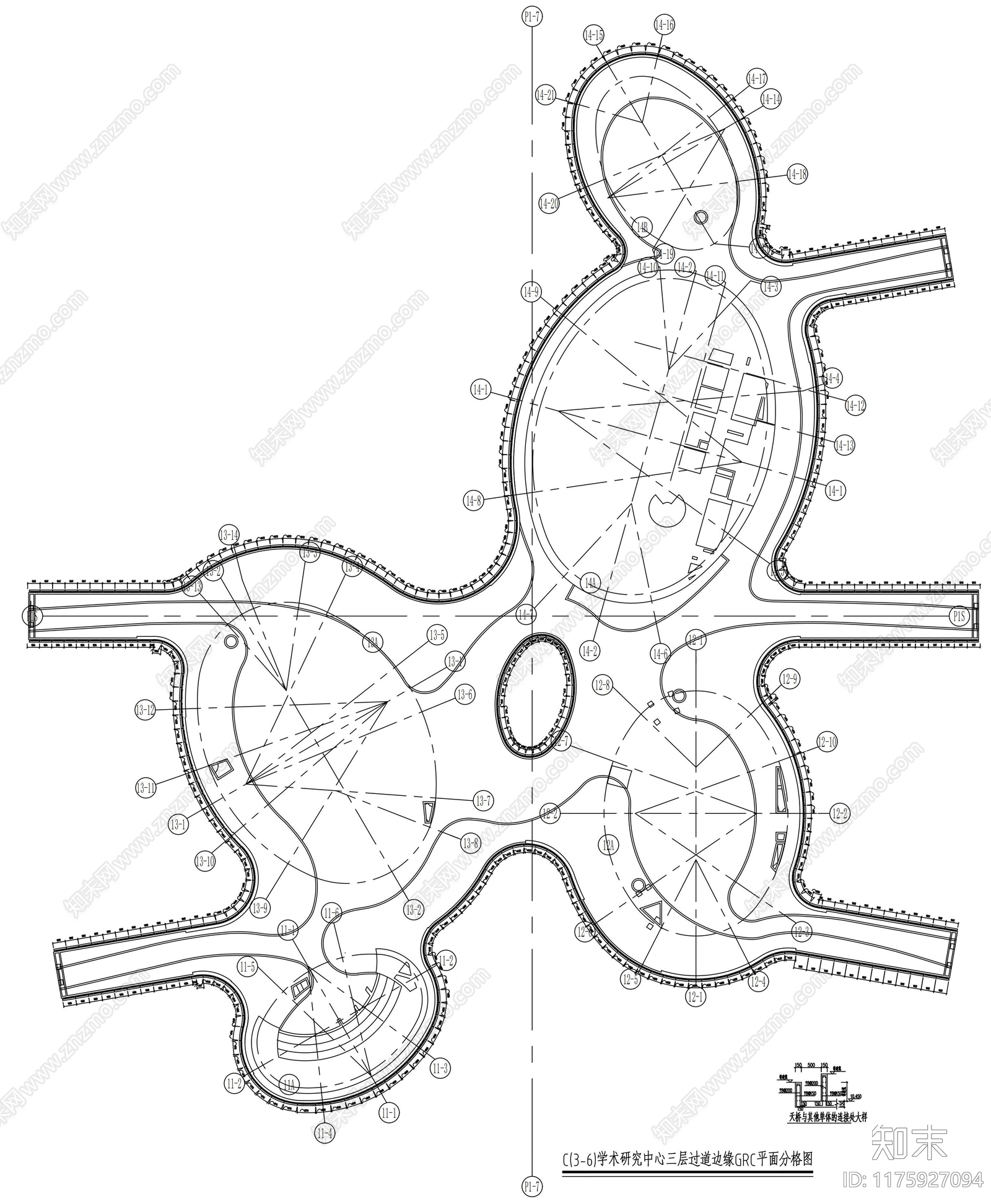 幕墙结构施工图下载【ID:1175927094】