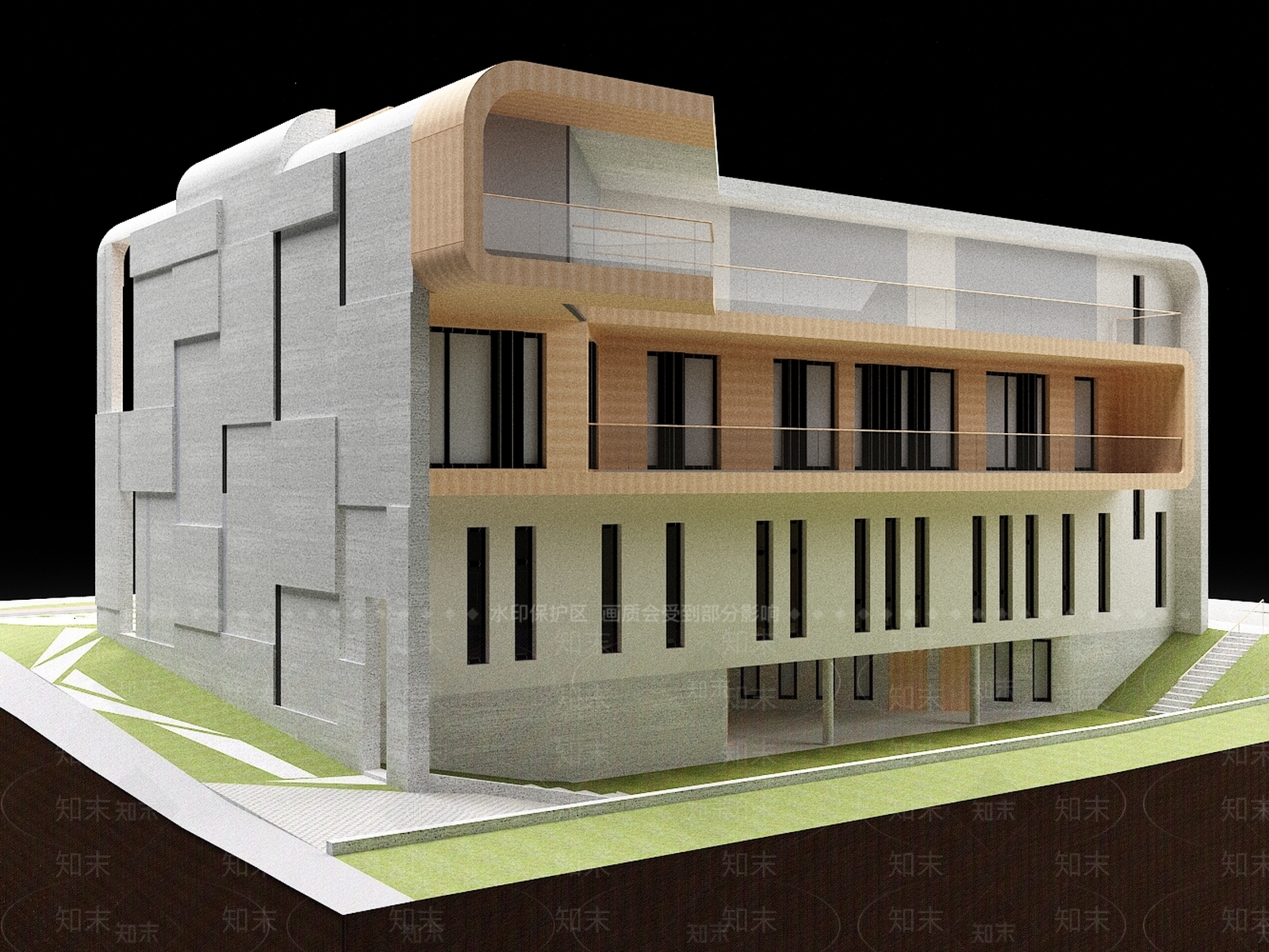 现代其他公共建筑3D模型下载【ID:1175927923】
