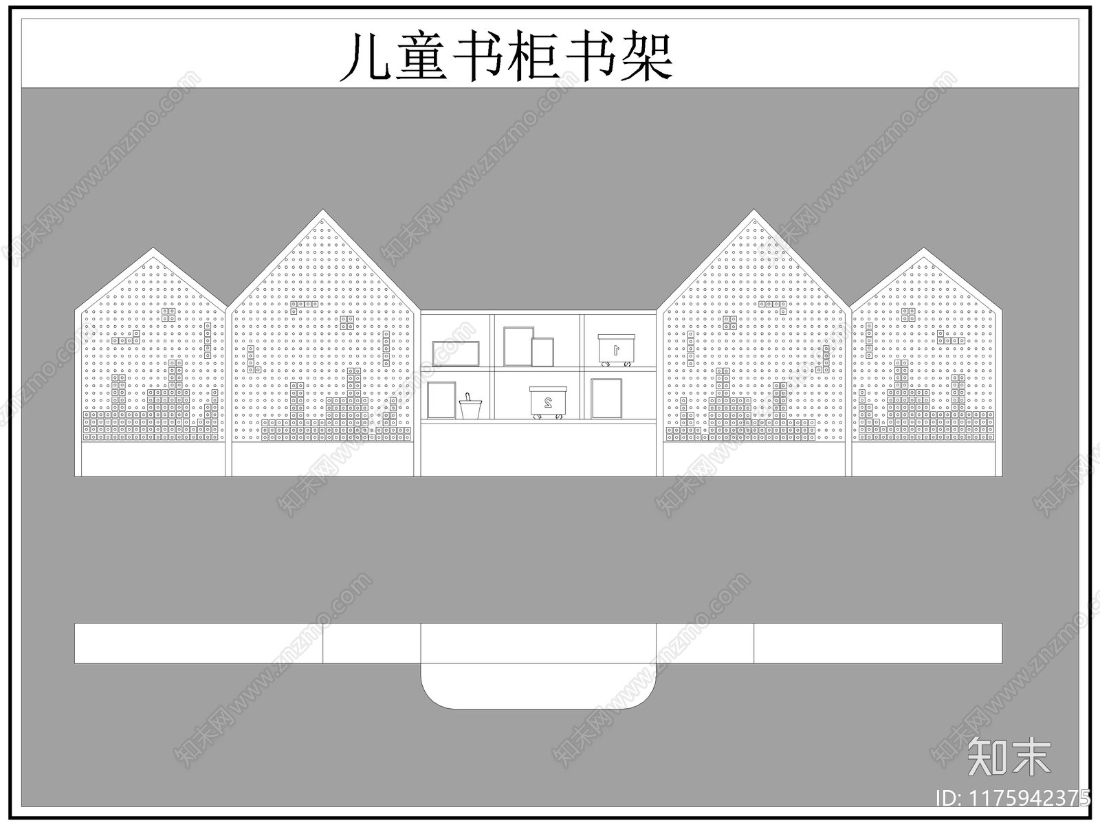 现代柜子施工图下载【ID:1175942375】