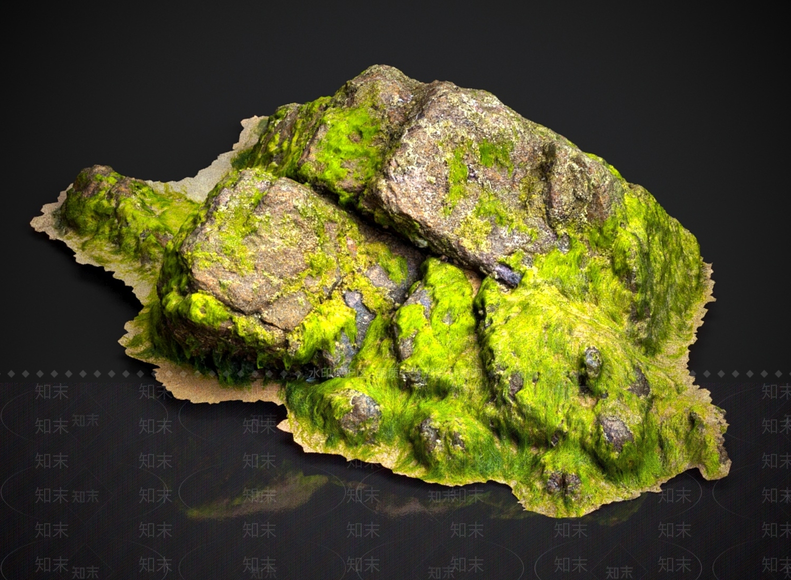 现代石头3D模型下载【ID:1175944303】