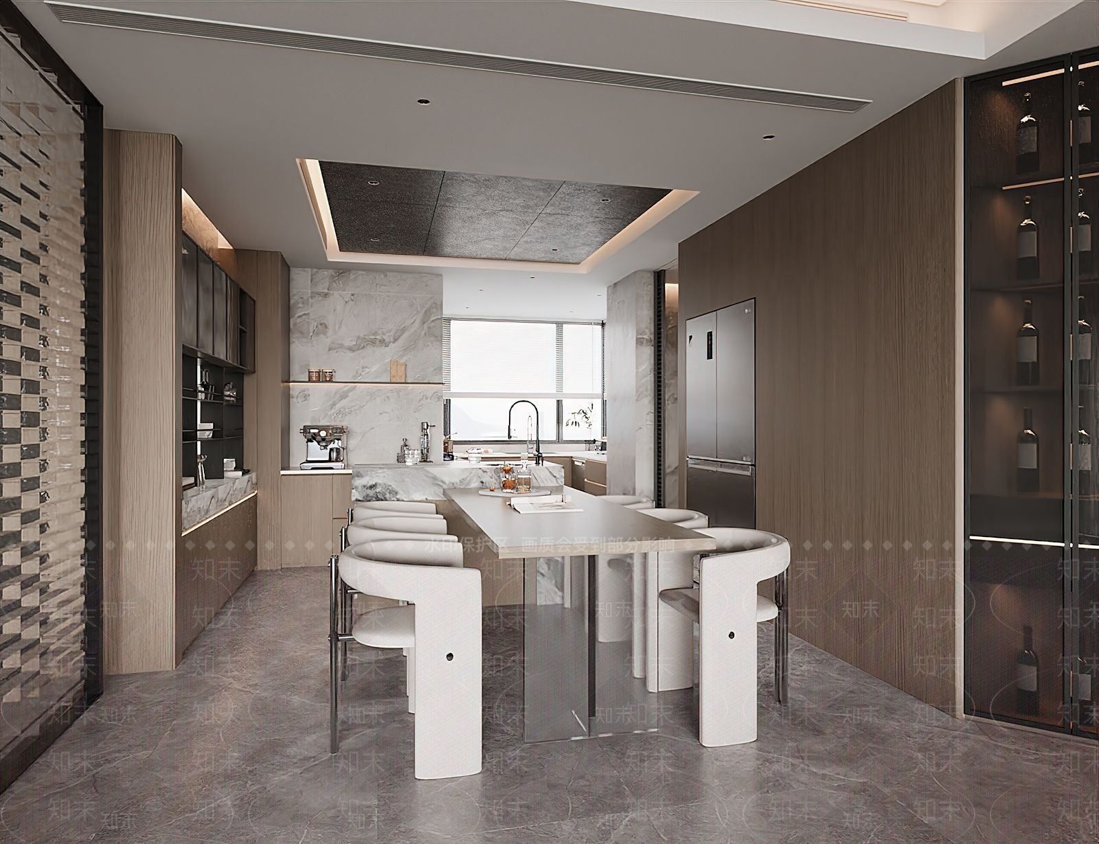 现代酒吧3D模型下载【ID:1214814356】