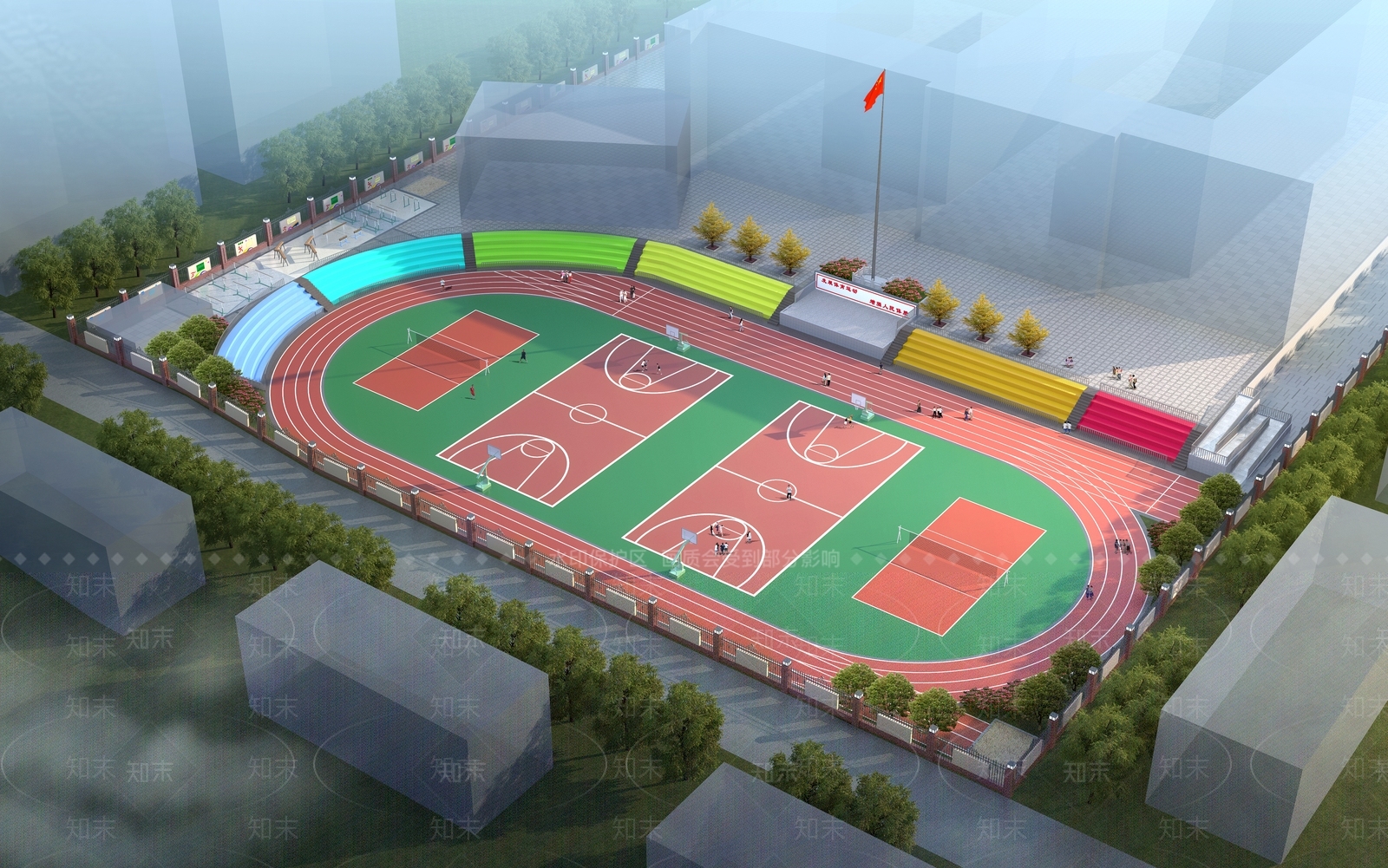 现代其他文体建筑3D模型下载【ID:1175965684】