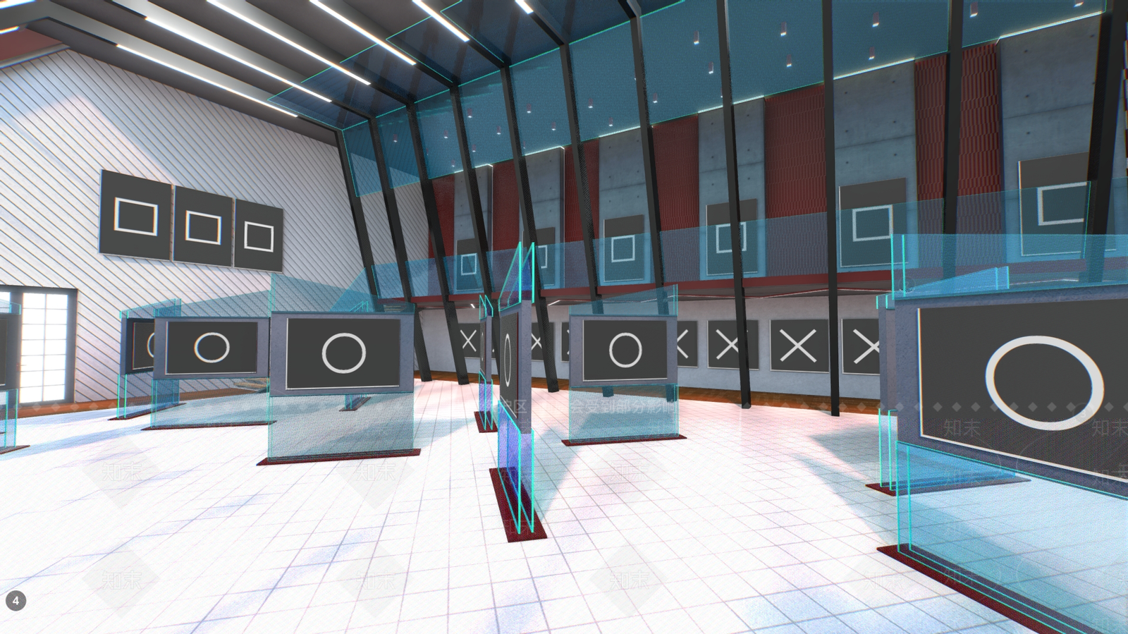 现代其他公共空间3D模型下载【ID:1175983895】