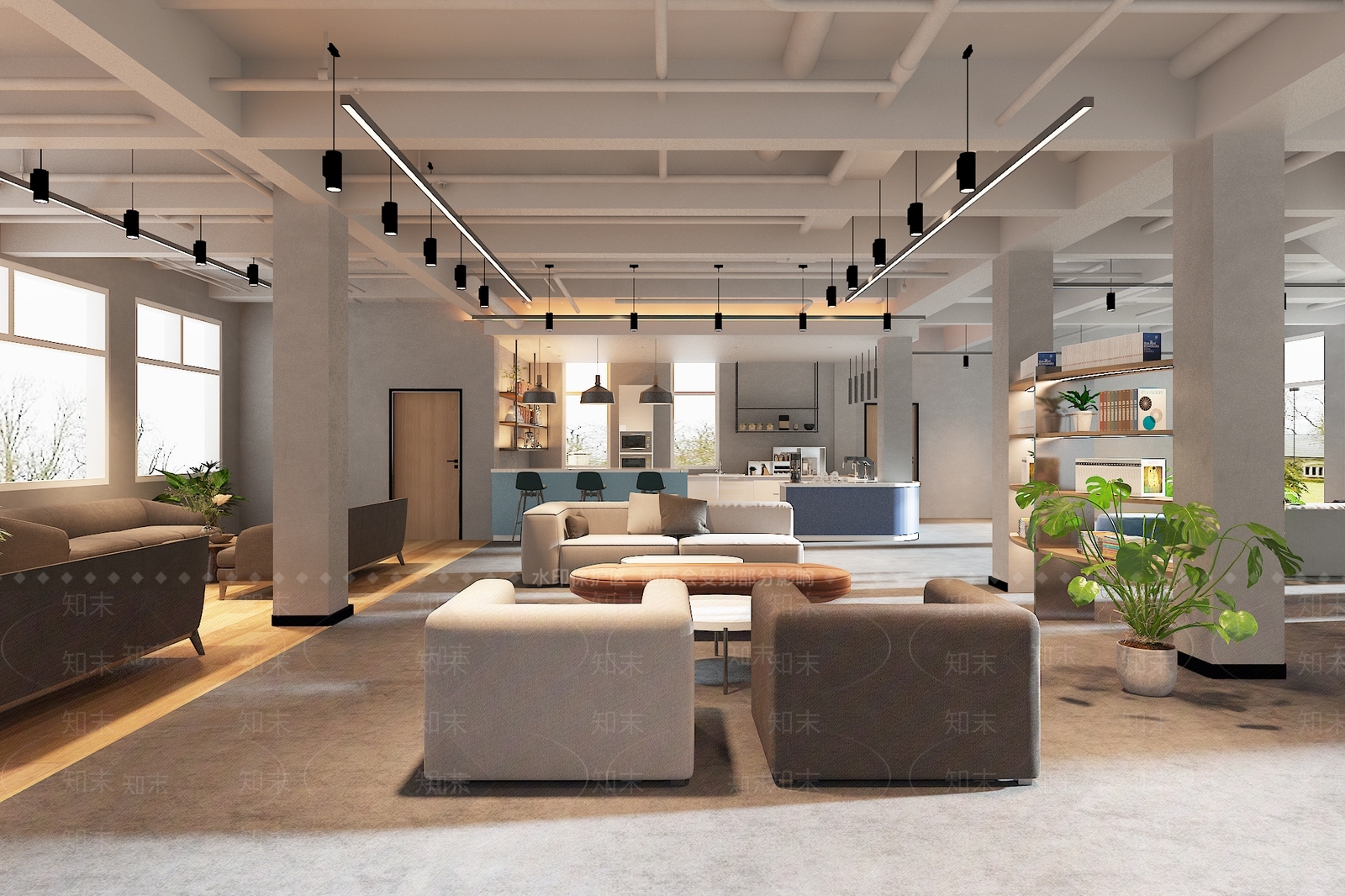 现代其他商业空间3D模型下载【ID:1175990494】